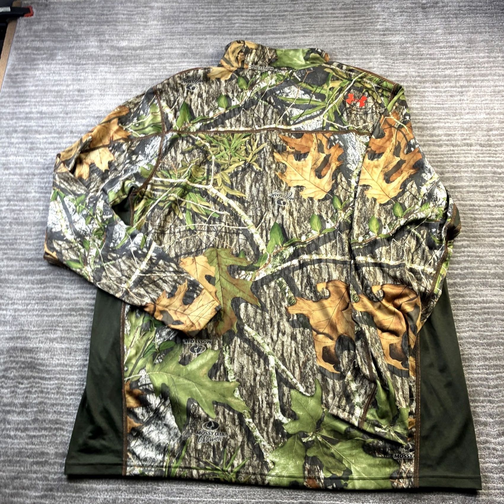 Under Armour Under Armour Sweater Mens 3XL XXXL Scent Control Camo Hunting Heatgear Size US XXL / EU 58 / 5 - 2 Thumbnail