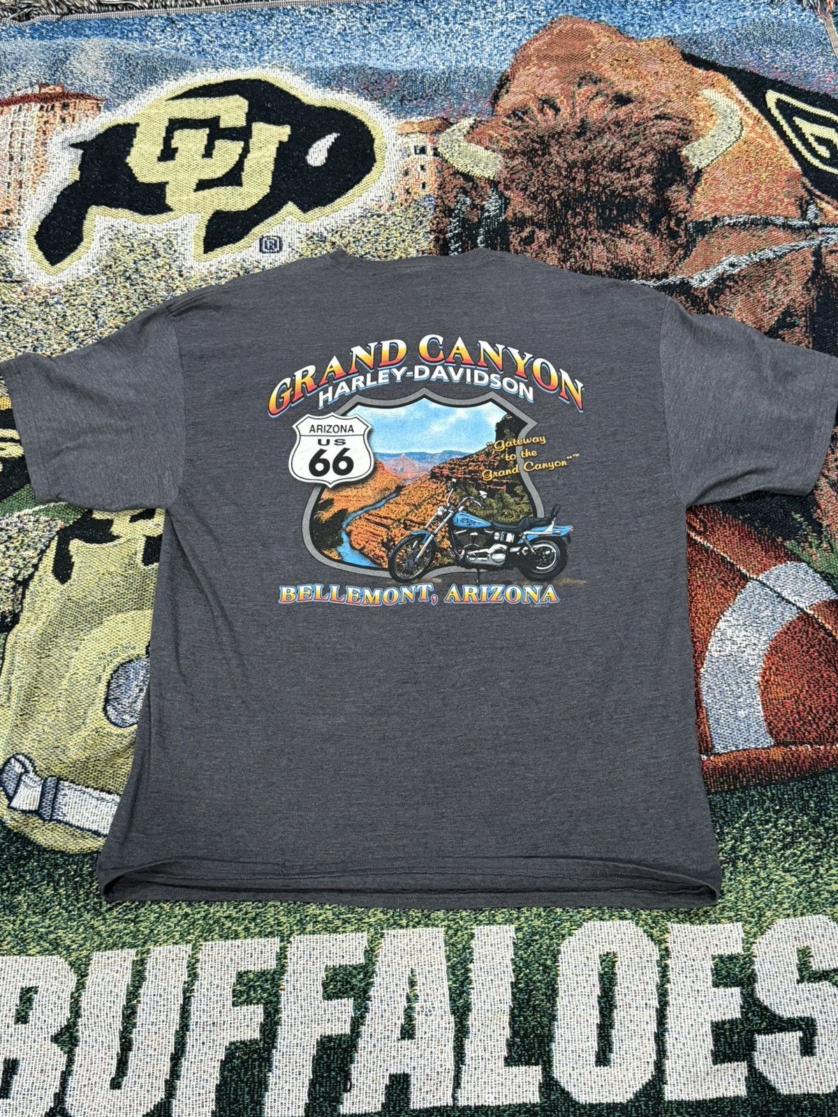 Harley Davidson Harley Davidson Grand Canyon tee Size US XL / EU 56 / 4 - 4 Thumbnail