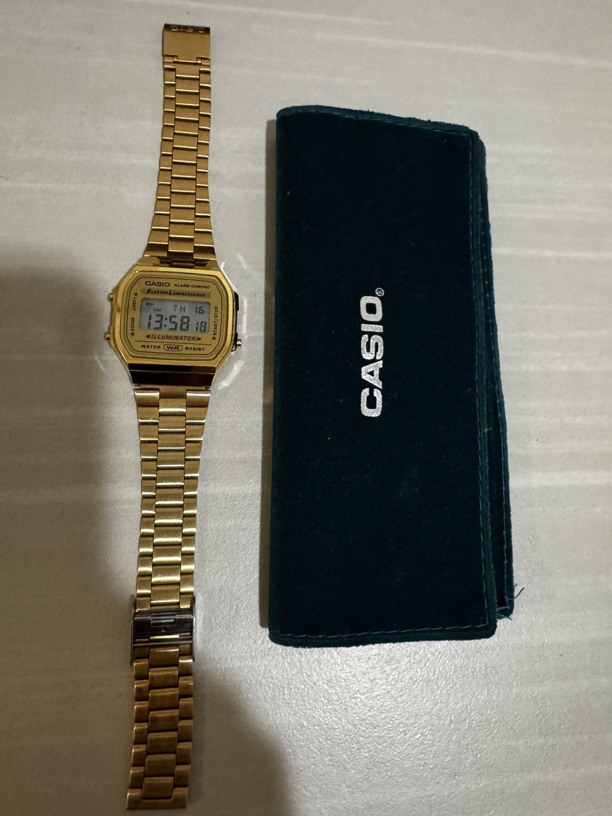 Casio Casio Vintage Collection A168 Watch Size ONE SIZE - 1 Thumbnail