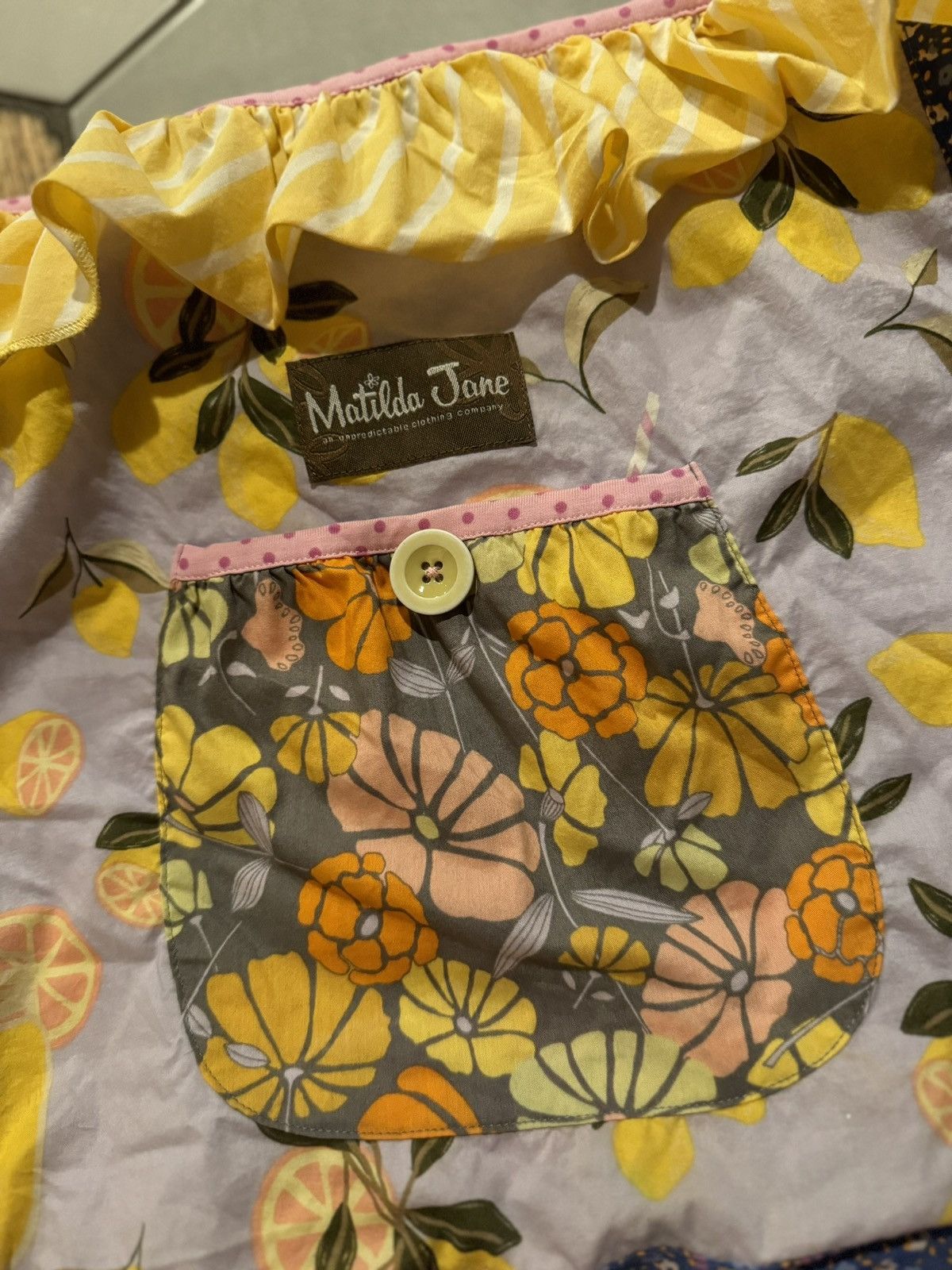 Other MATILDA JANE Lemon Zest Bag Floral Crossbody Bag Purse Soft Size ONE SIZE - 2 Thumbnail