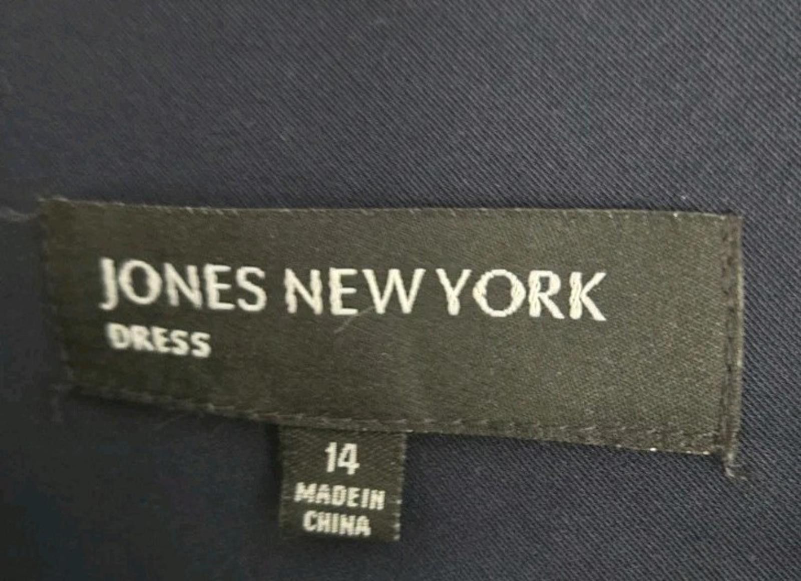 Jones New York Jones New York Belted Black Shirt Dress Womens Size 14 Mid Size XL / US 12-14 / IT 48-50 - 6 Thumbnail