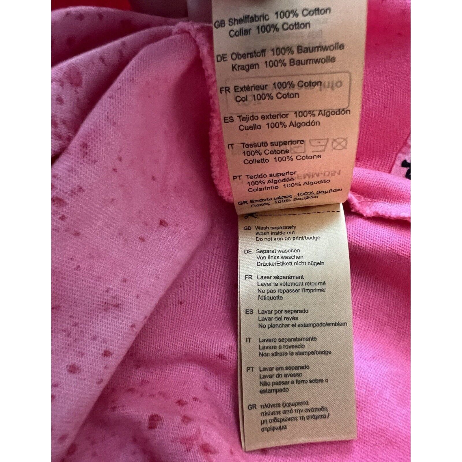 Scotch & Soda Scotch & Soda Mens Oil Dye T-Shirt Dark Pink $88 Size M Size US M / EU 48-50 / 2 - 8 Thumbnail
