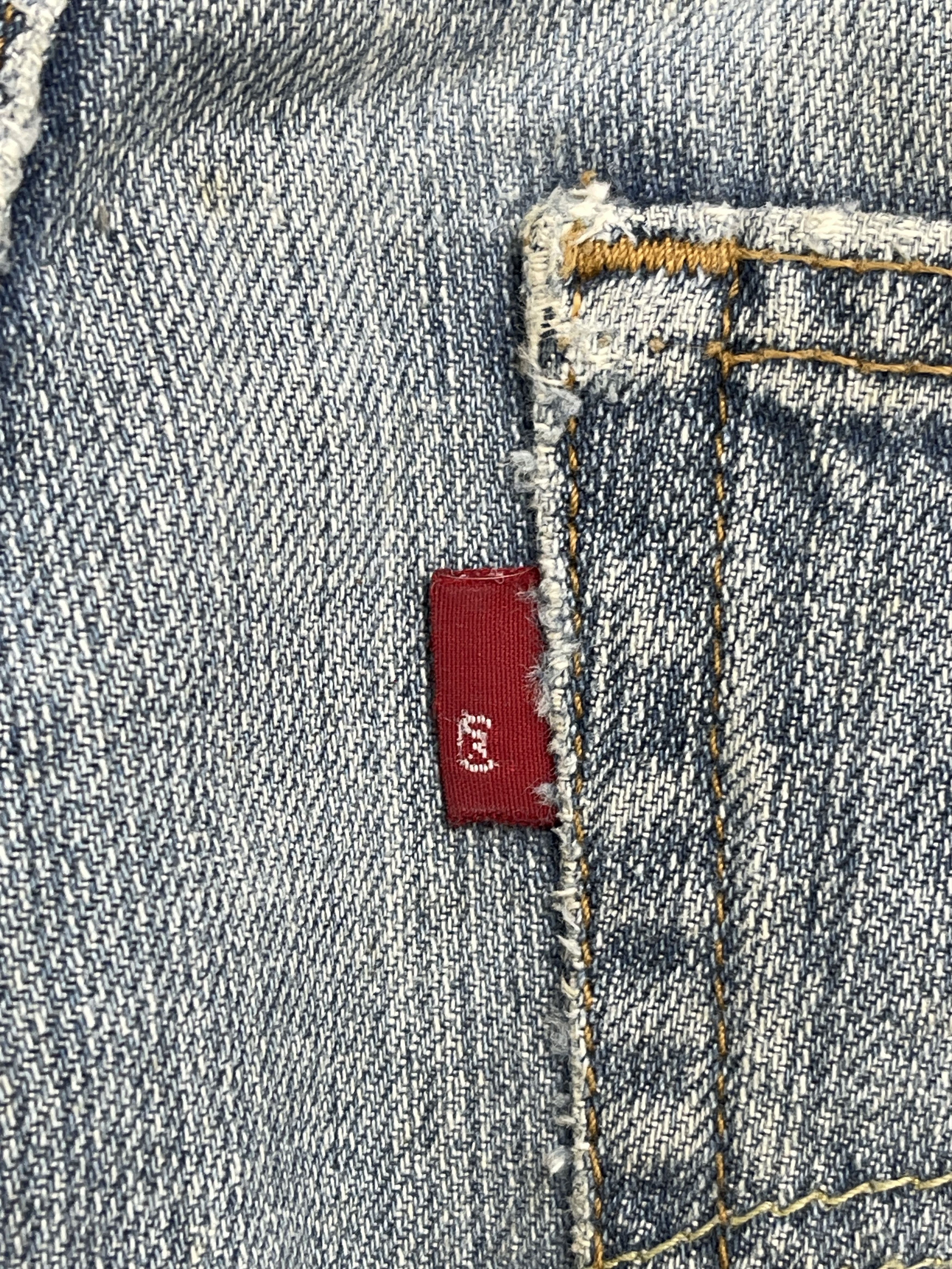 Levi's Distressed Vintage Levis 559 Loose Straight Denim DP2503 Size US 34 / EU 50 - 6 Thumbnail