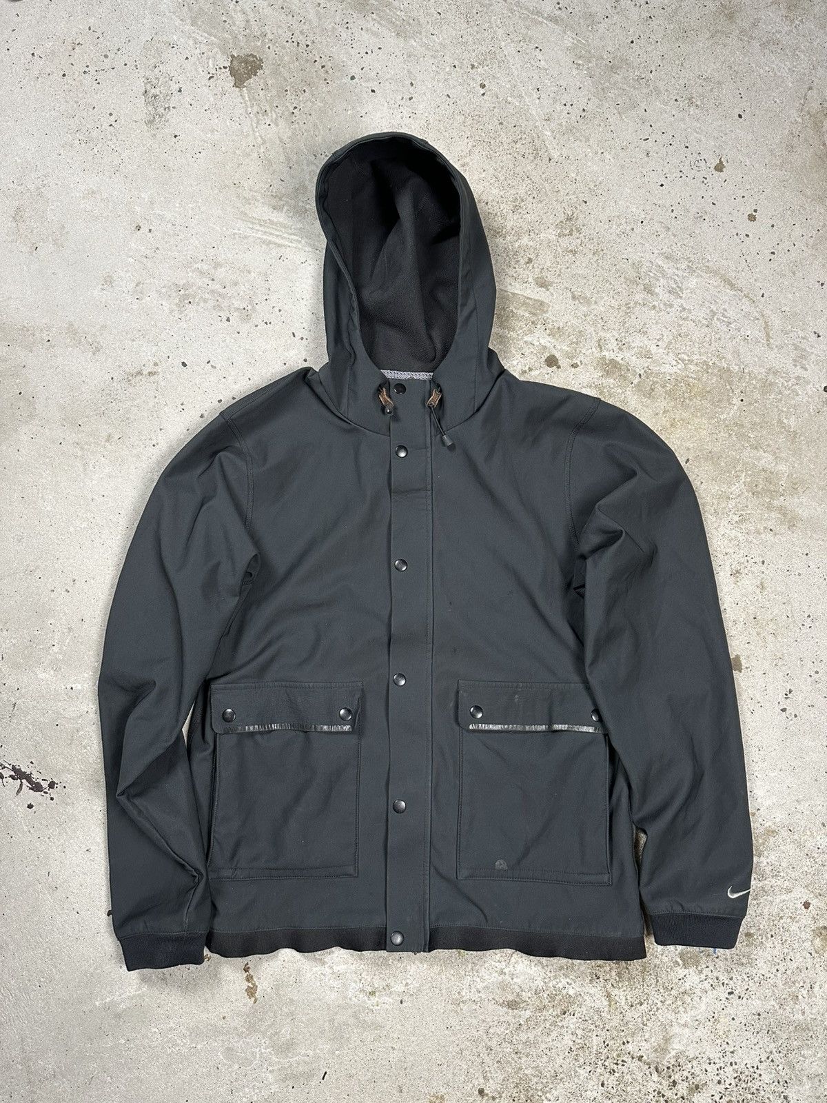 Nike ACG Vintage Y2K Nike ACG Black Utility Hooded Jacket Size US M / EU 48-50 / 2 - 2 Thumbnail