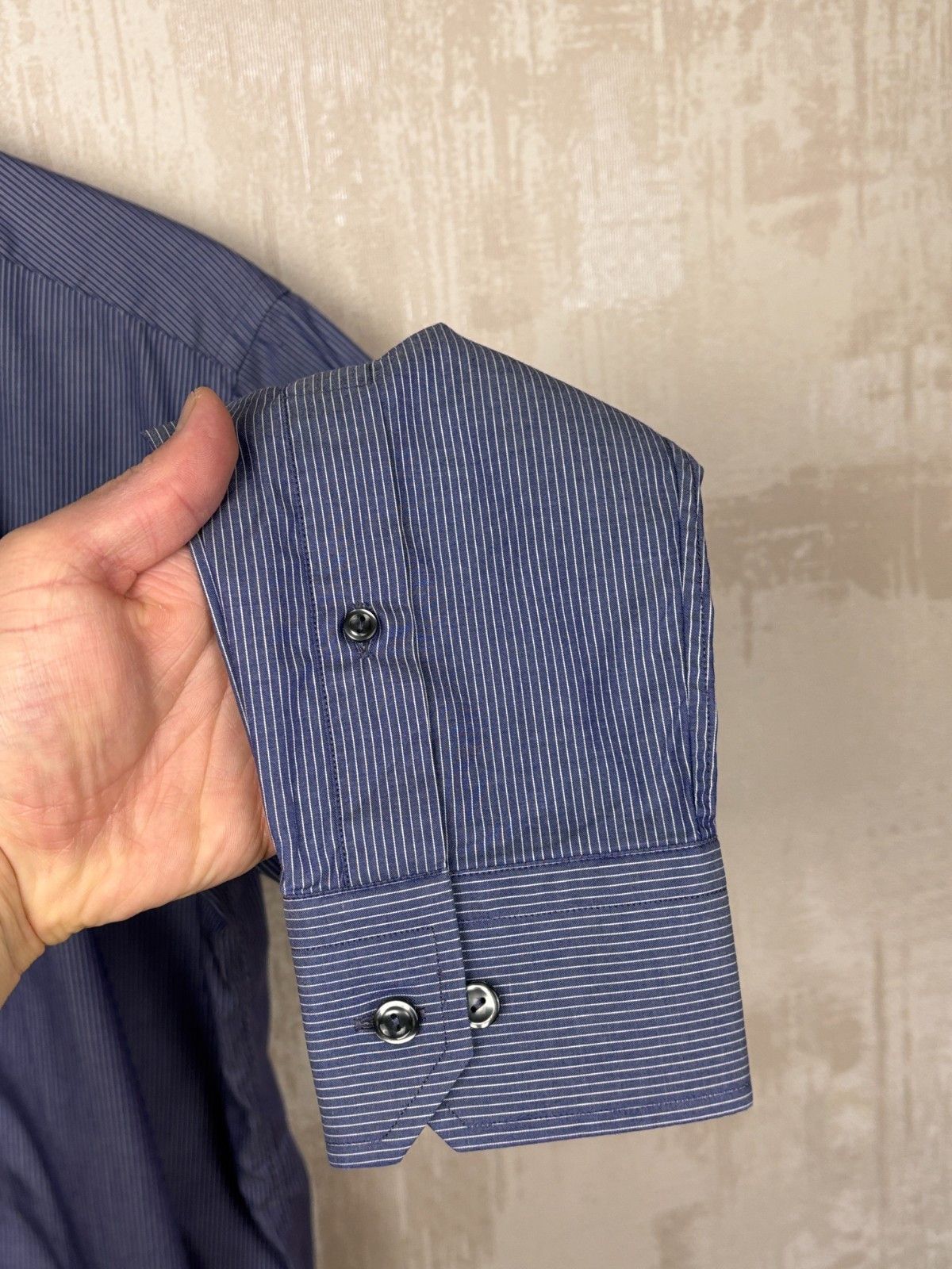 Eton Eton Contemporary Striped Long Sleeve Dress Shirt Size US L / EU 52-54 / 3 - 10 Thumbnail