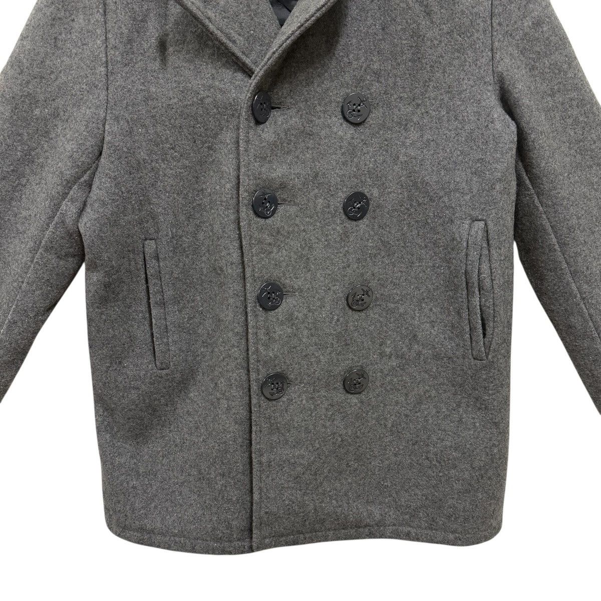 Schott Vintage Schott NYC 740N Peacoat Jacket Size US L / EU 52-54 / 3 - 3 Thumbnail