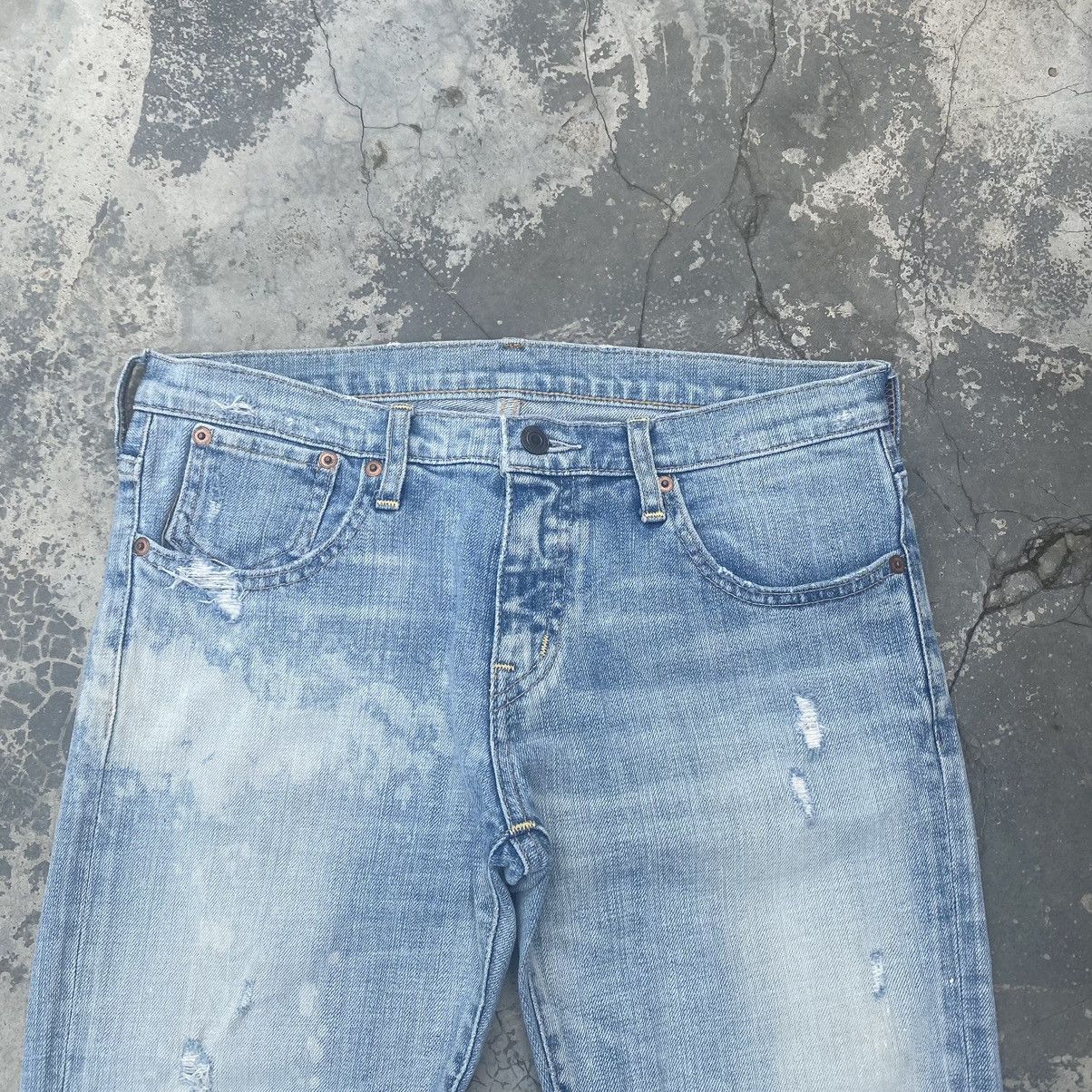 If Six Was Nine RNA Distressed Jeans Size US 31 - 4 Thumbnail