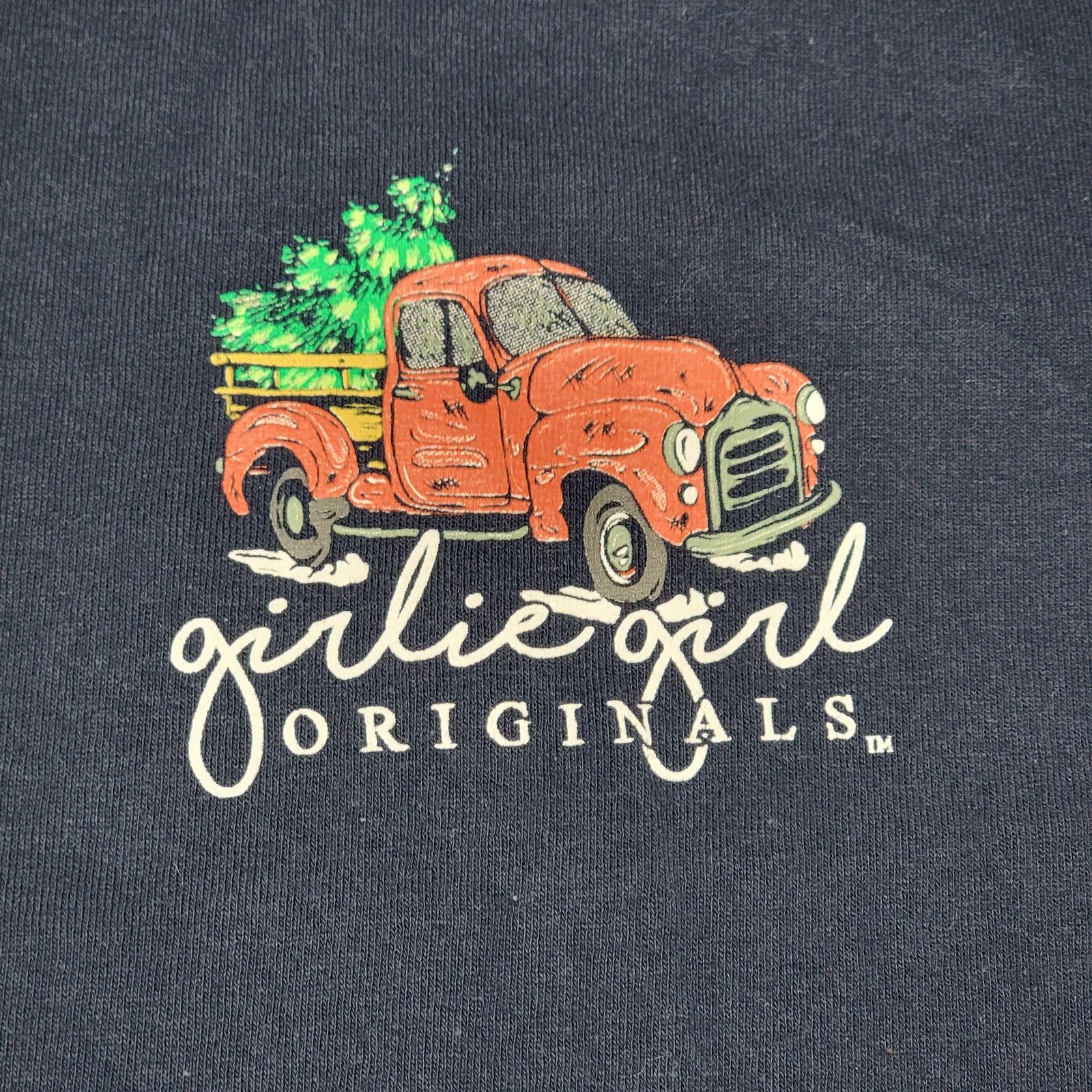 Other Girlie Girl Originals LS Christmas Tee "MC & HNY" Truck -2XL Size XXL / US 16-18 / IT 52-54 - 5 Thumbnail