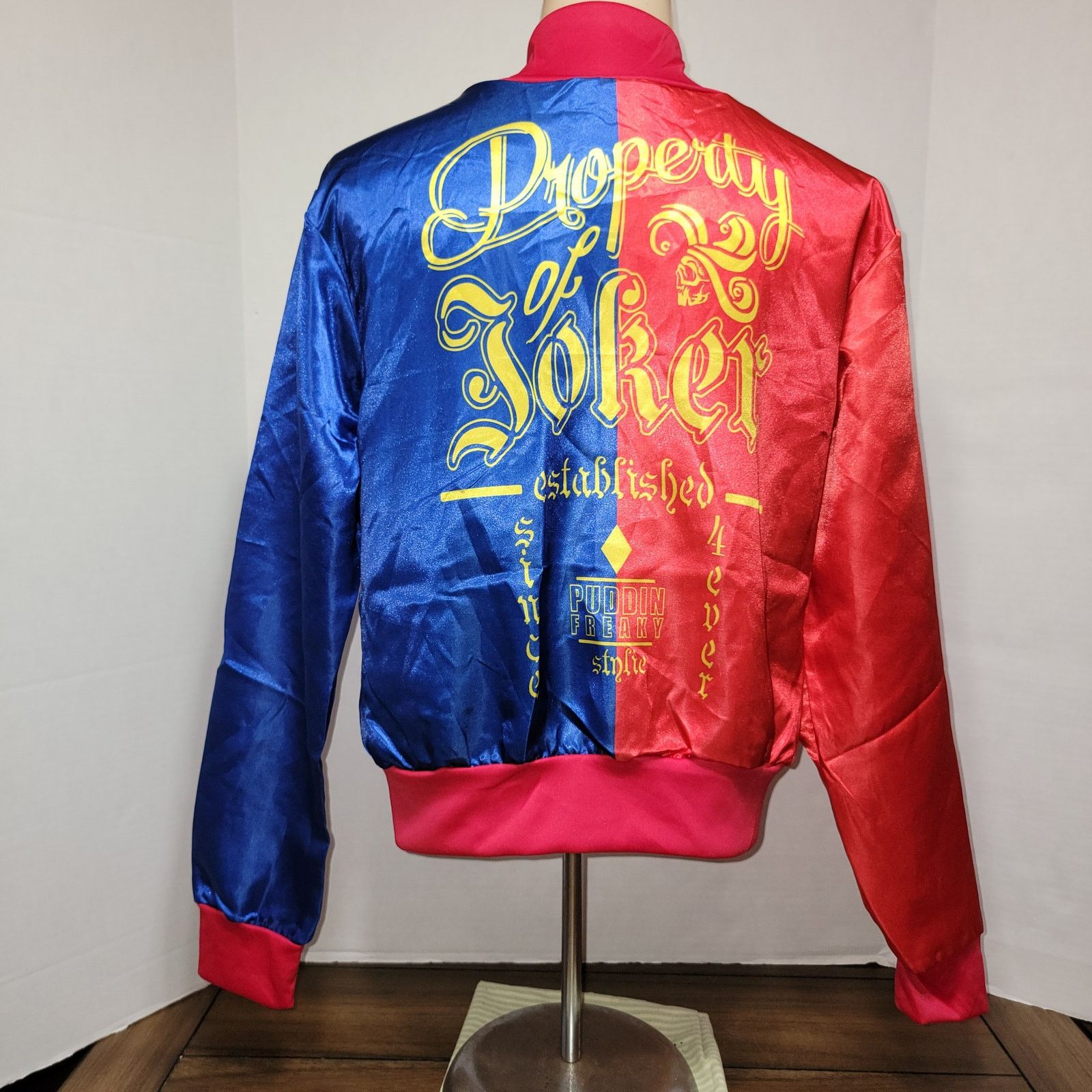 Other Suicide Squad Jacket Tee "Daddy's Lil Monster" Costume -Teen Size S / US 4 / IT 40 - 4 Thumbnail
