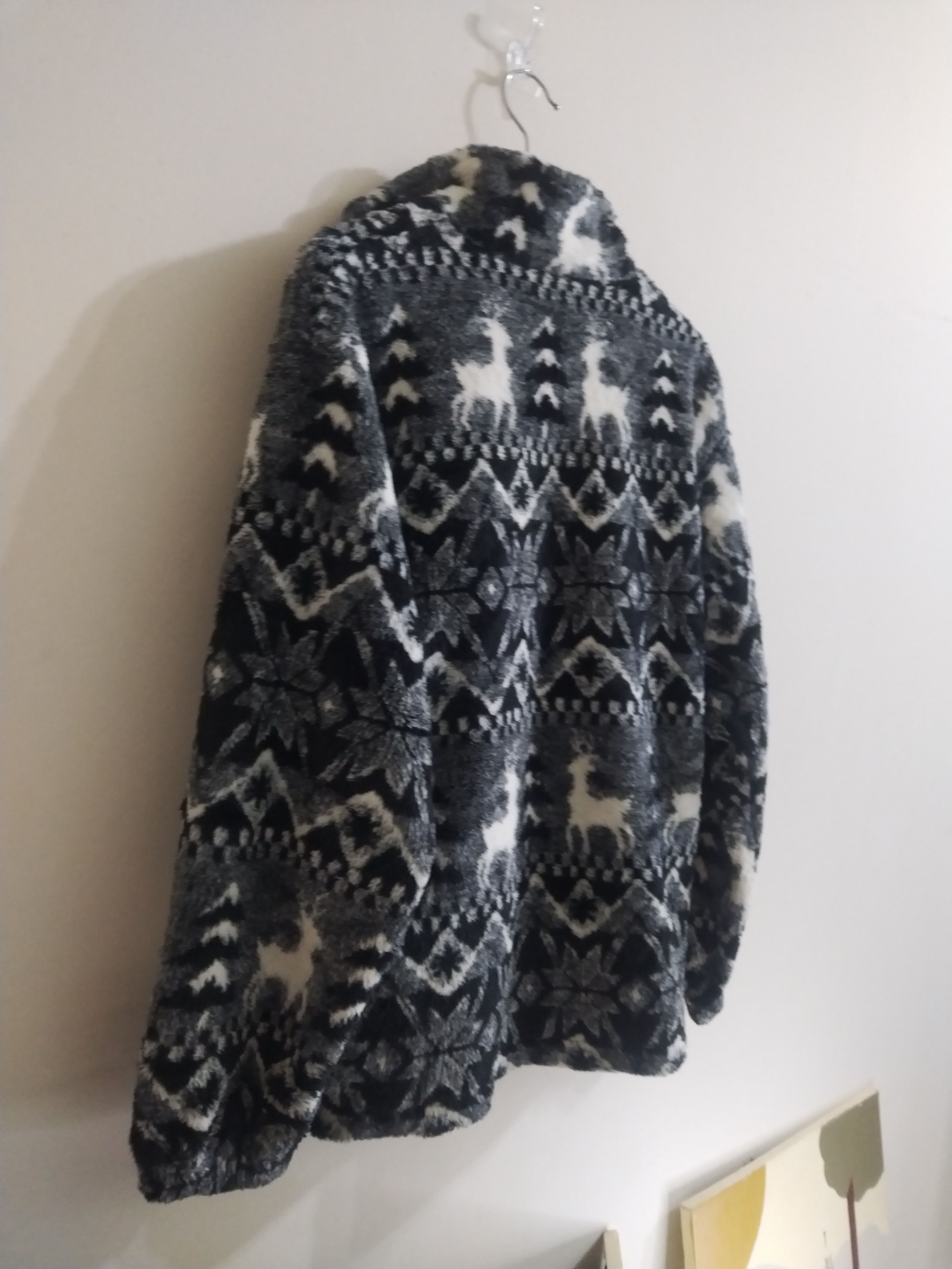 Japanese Brand NAVAJO WOOL BLACK WHITE KAPITAL INSPIRED Size US M / EU 48-50 / 2 - 8 Thumbnail