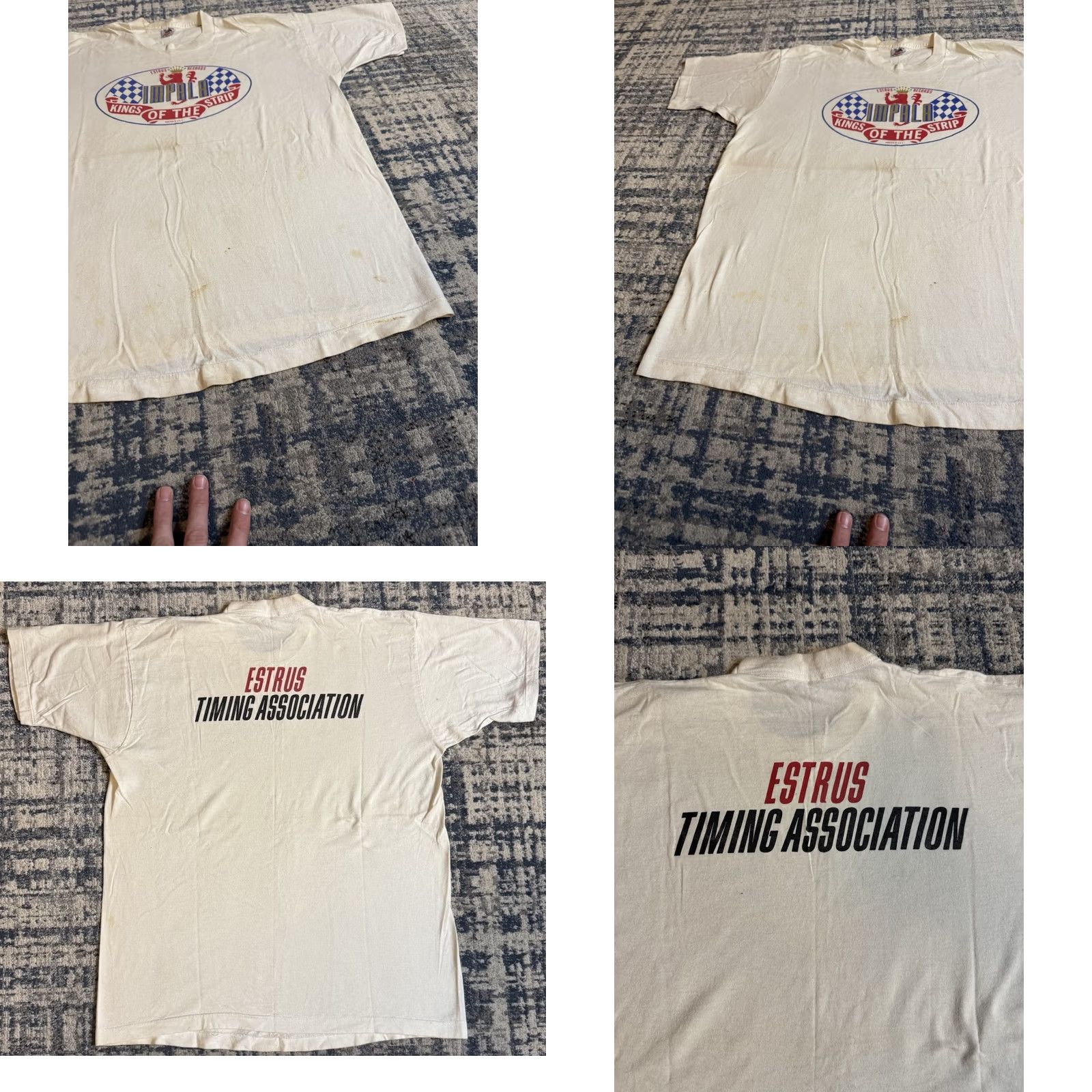 Fruit Of The Loom Vintage 1995 Impala Kings Of The Strip Shirt XL Fruit Size US XL / EU 56 / 4 - 8 Thumbnail