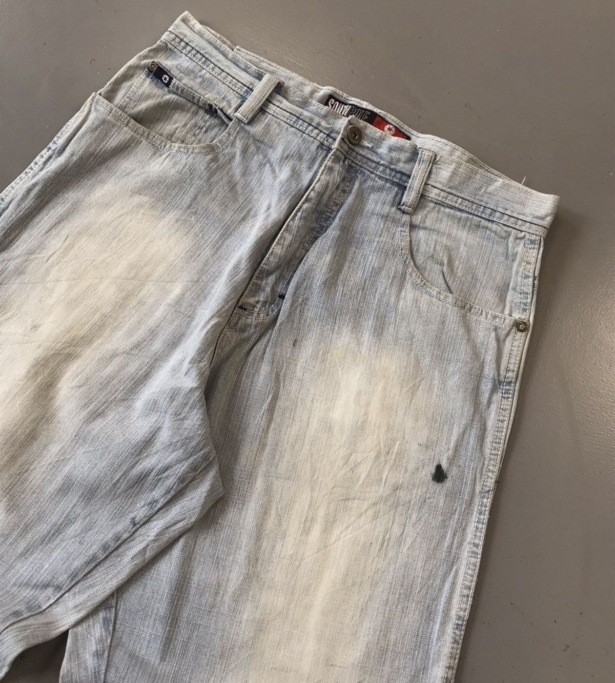 Southpole Vintage souhtpole brown tab denim Size US 34 / EU 50 - 5 Thumbnail