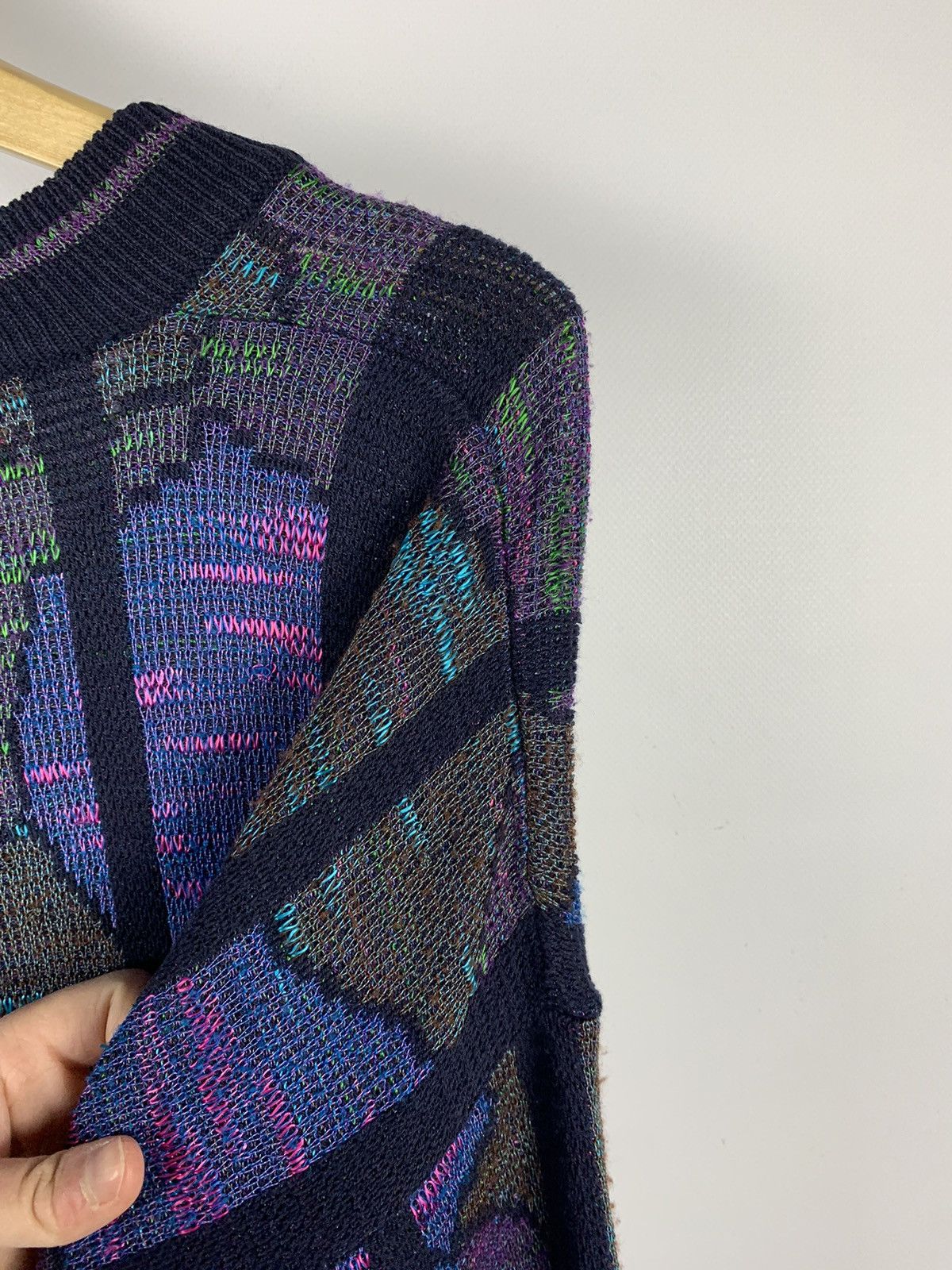 Adidas Adidas Vintage Knitted Sweater V-Neck 90’s Coogi Style Size US S / EU 44-46 / 1 - 19 Thumbnail