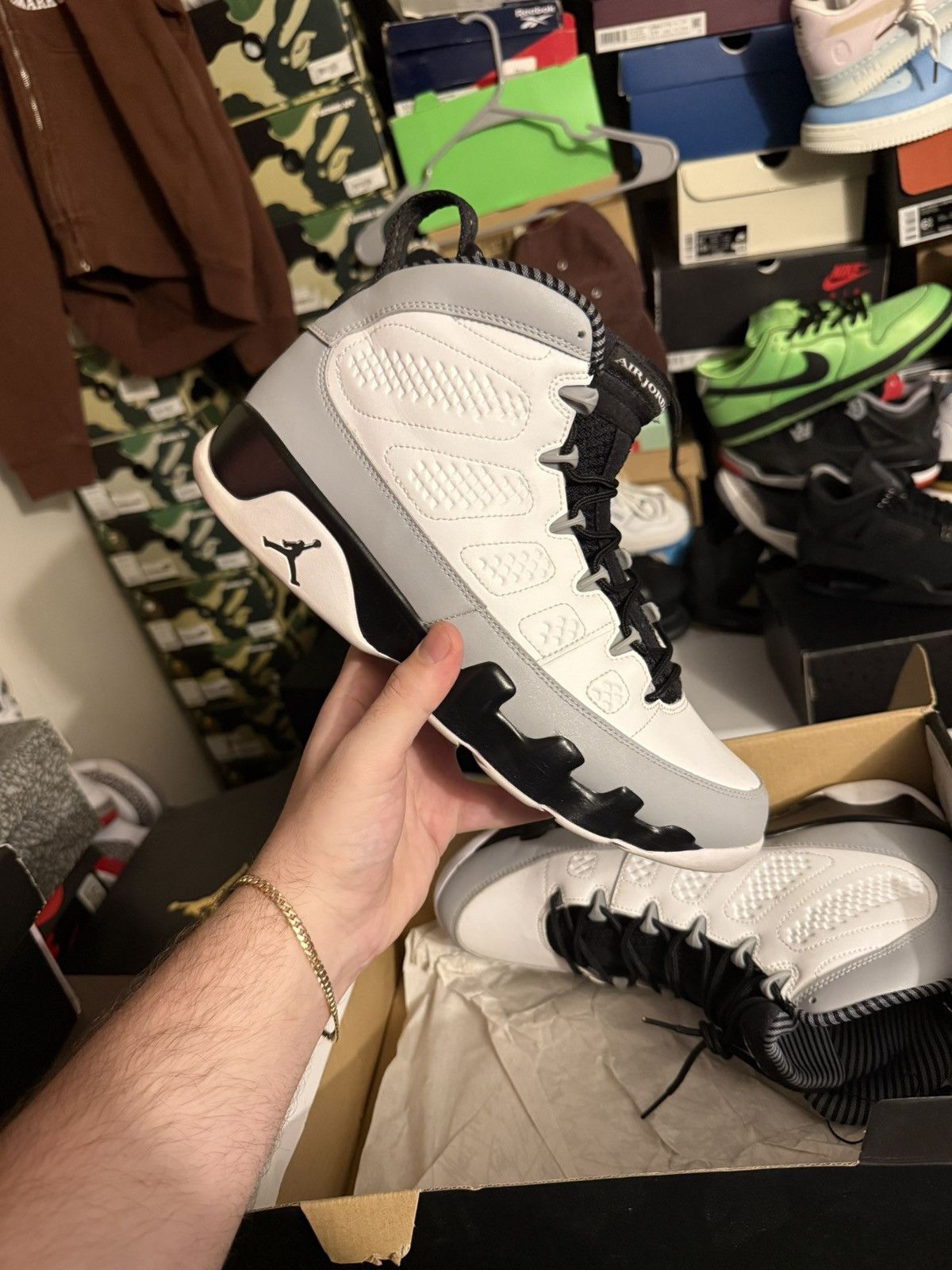 Jordan Brand Jordan retro 9 baron sz 11 Size US 11 / EU 44 - 1 Thumbnail