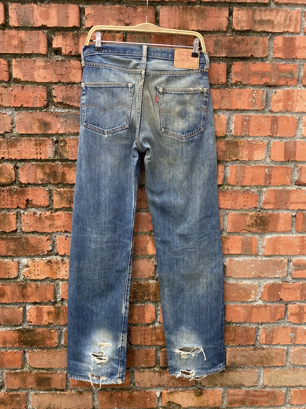 Levi's × Levi's Vintage Clothing × Vintage W31x33 Vintage levi's 501xx redline big E made in USA Size US 31 - 2 Thumbnail