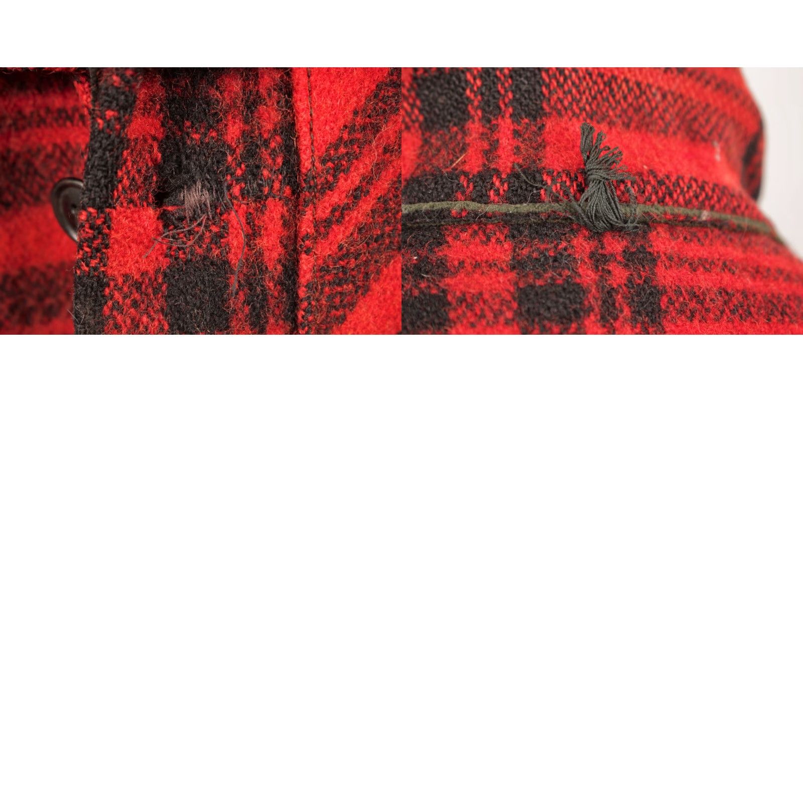 Vintage VTG Hercules Wool Hunting Jacket Sz M Red 40s 50s Vintage Mens M Wool Coat Jacket 1950s Red Hercules Size US M / EU 48-50 / 2 - 8 Thumbnail