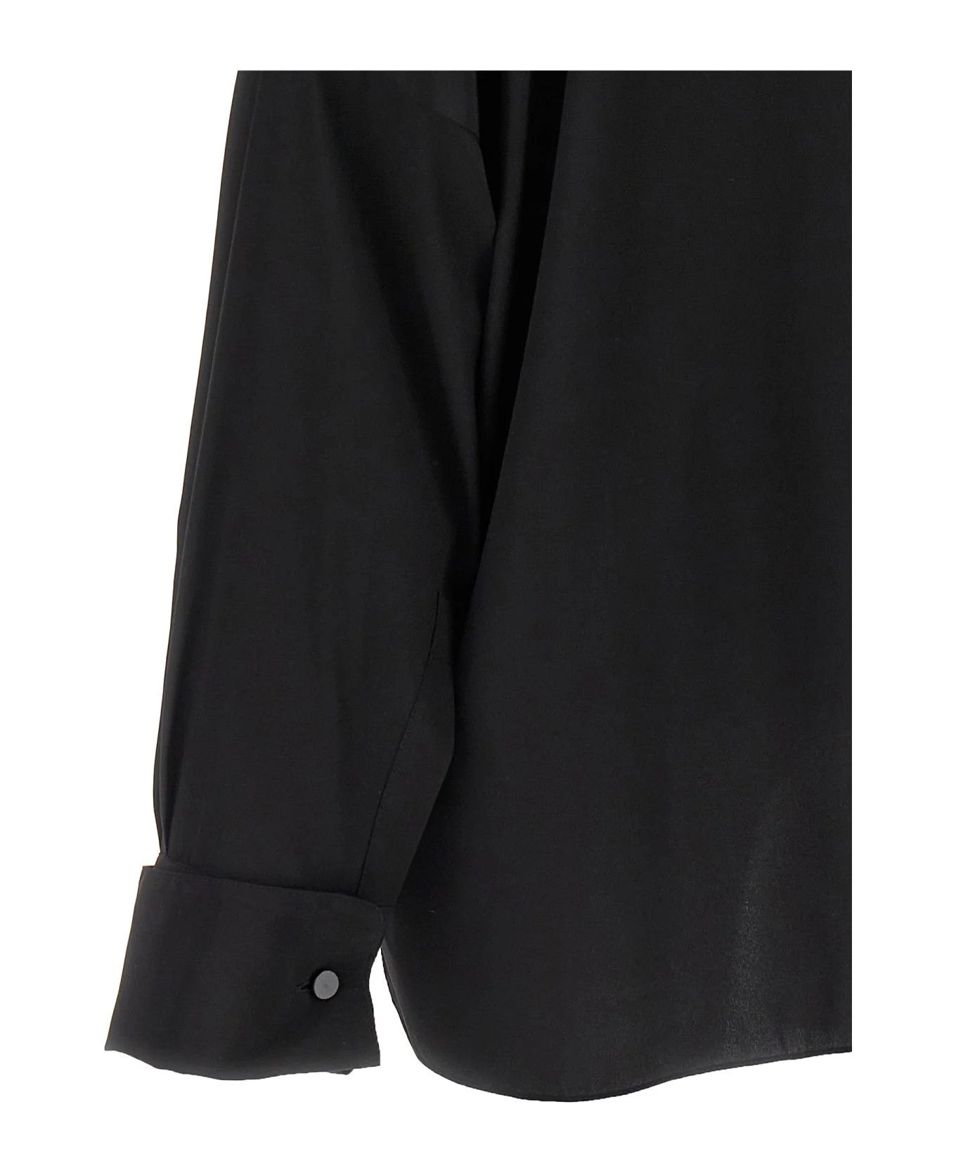 Tom Ford o1y0226 Silk Blouse in Black Size XS / US 0-2 / IT 36-38 - 4 Thumbnail