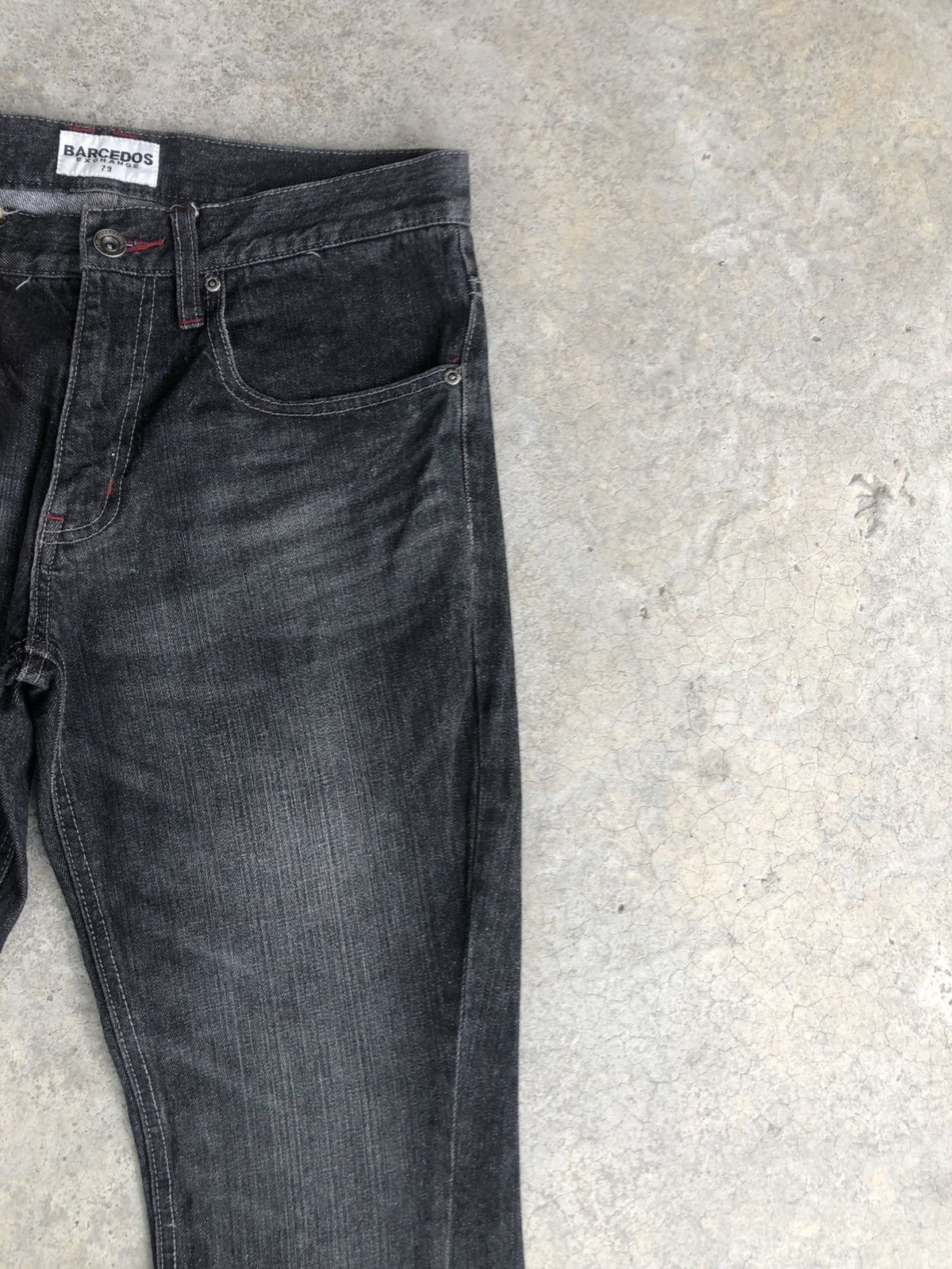 If Six Was Nine Japanese Barcedos Flared Jeans Bootcut Distressed Jeans Size US 31 - 5 Thumbnail