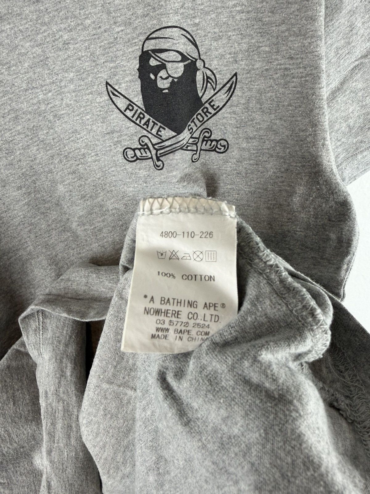 Bape Bape Pirates Logo Print Tee Size US M / EU 48-50 / 2 - 7 Thumbnail