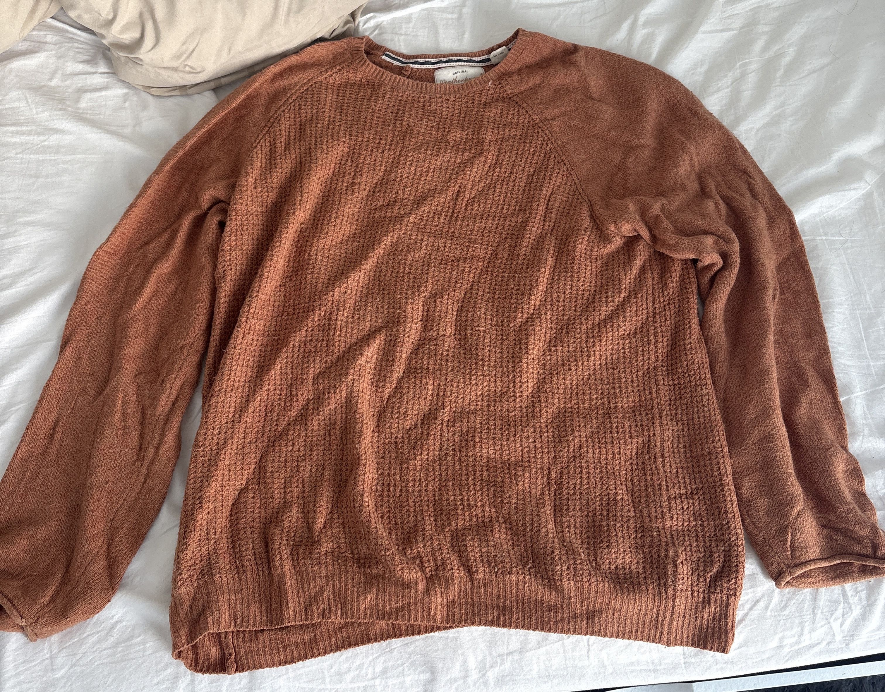 Weatherproof Orange Crewneck from Weatherproof Vintage Size US L / EU 52-54 / 3 - 1 Thumbnail
