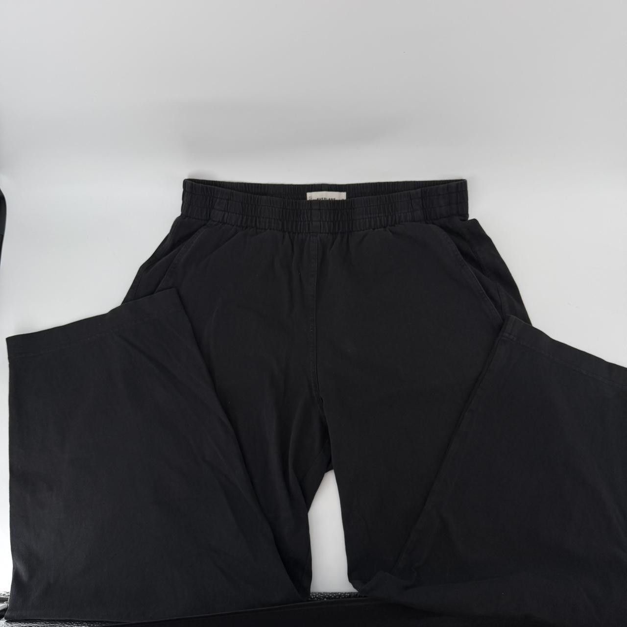 Everlane Everlane Black Wide Leg Organic Size 28" / US 6 / IT 42 - 1 Thumbnail