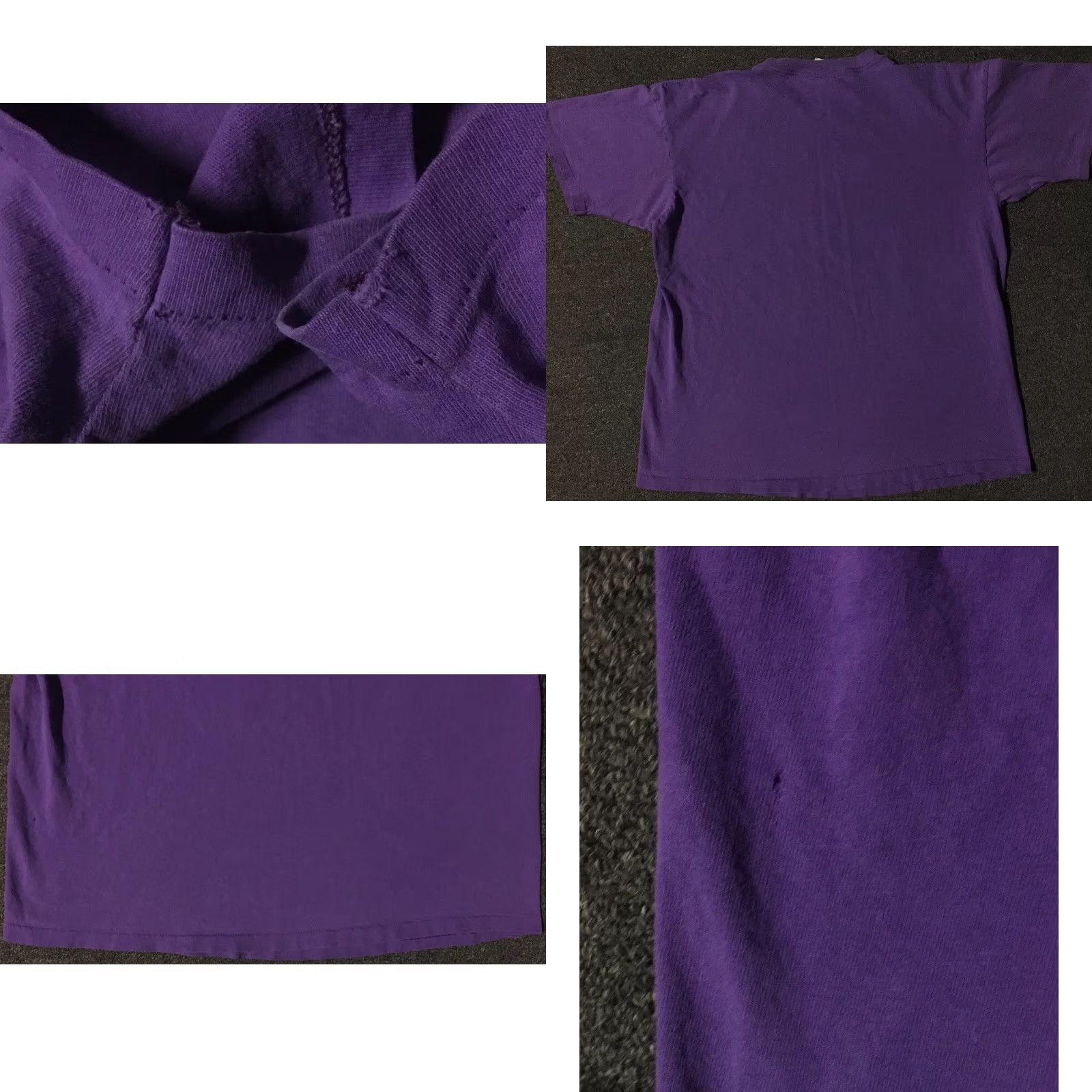 Vintage Vtg 90s University Washington Huskies Faded Distress Shirt M L Track PE Grunge Shirt Mens Purple 90s University Grunge Huskies WWE? Size US M / EU 48-50 / 2 - 9 Thumbnail