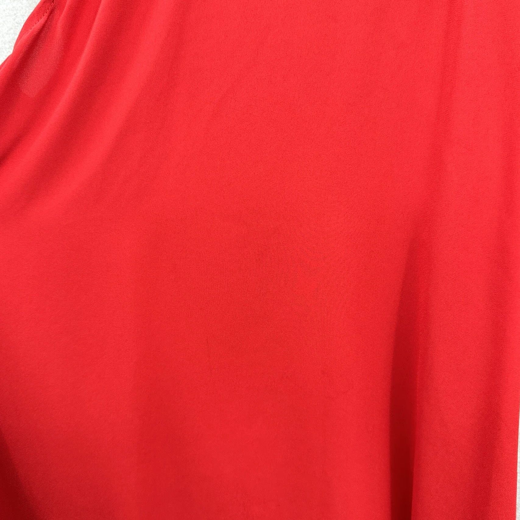 J.Crew J.CREW Blouse Womens 00 Sleeveless Lace Shoulder Red Preppy Quiet Luxury READ Shirt Women 00 Red Preppy 90s, 2000s Men? Size XXS / US 00 / IT 34 - 7 Thumbnail