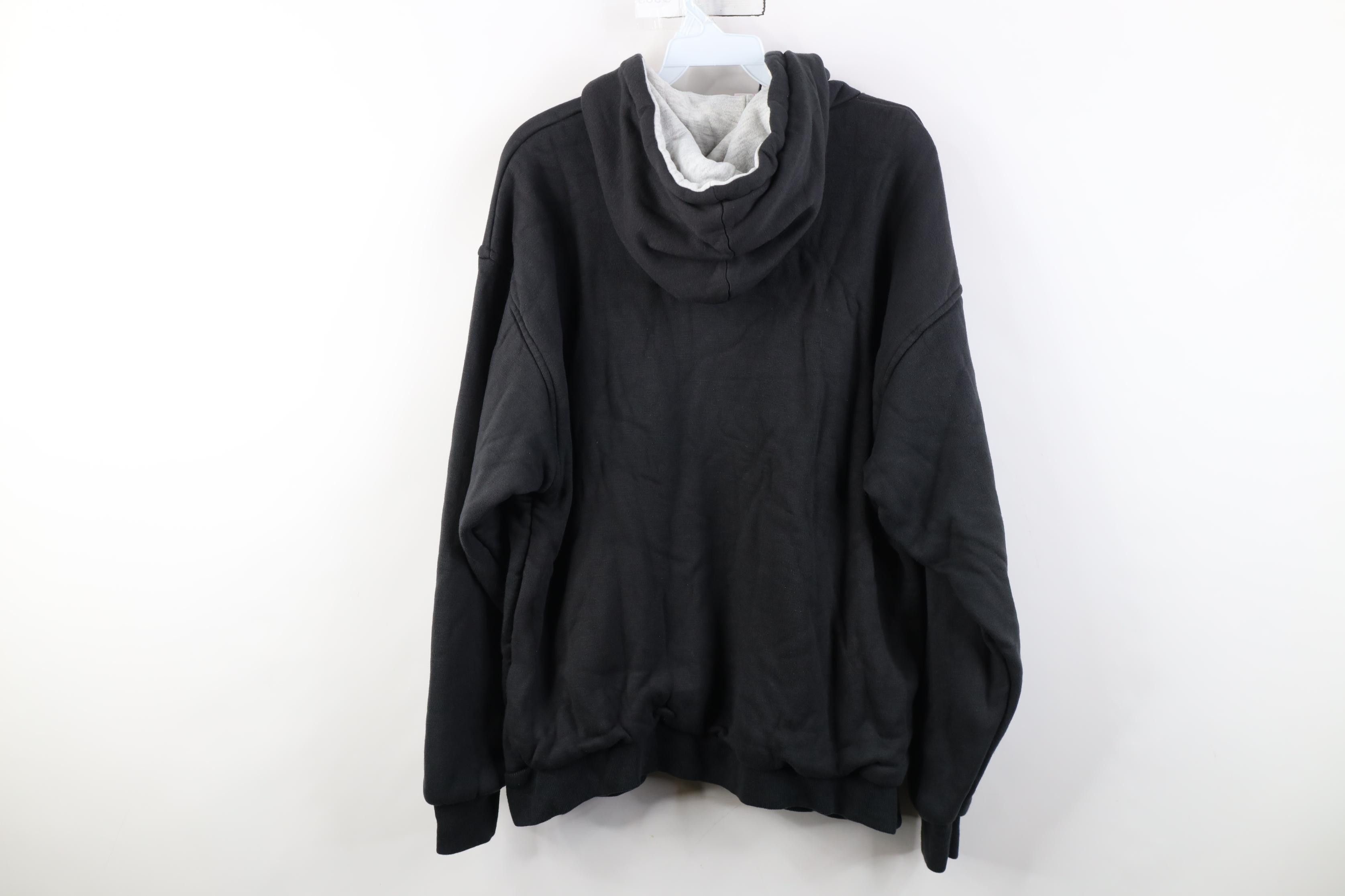 Vintage Vintage 90s Streetwear Thermal Lined Hoodie Sweatshirt Size US XL / EU 56 / 4 - 11 Thumbnail