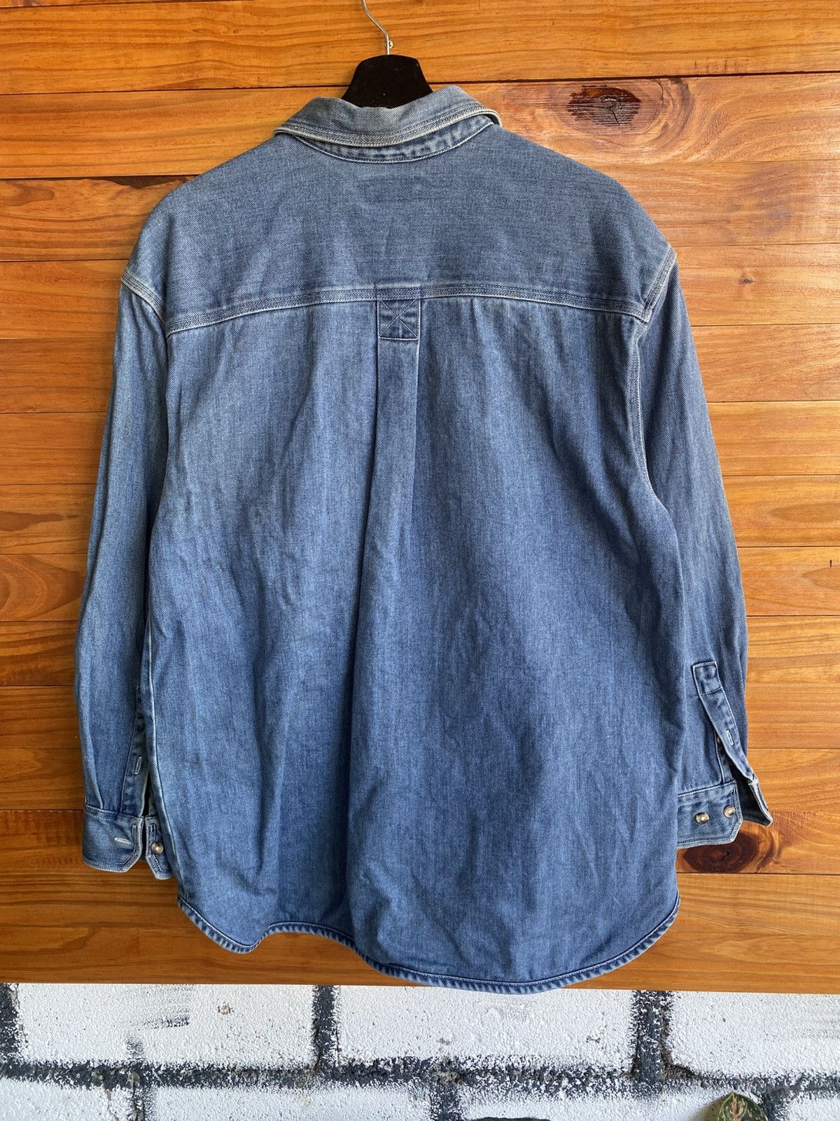 Zippo Vintage Zippo Works Club Denim Shirt Men’s Large - Classic Size US L / EU 52-54 / 3 - 9 Thumbnail