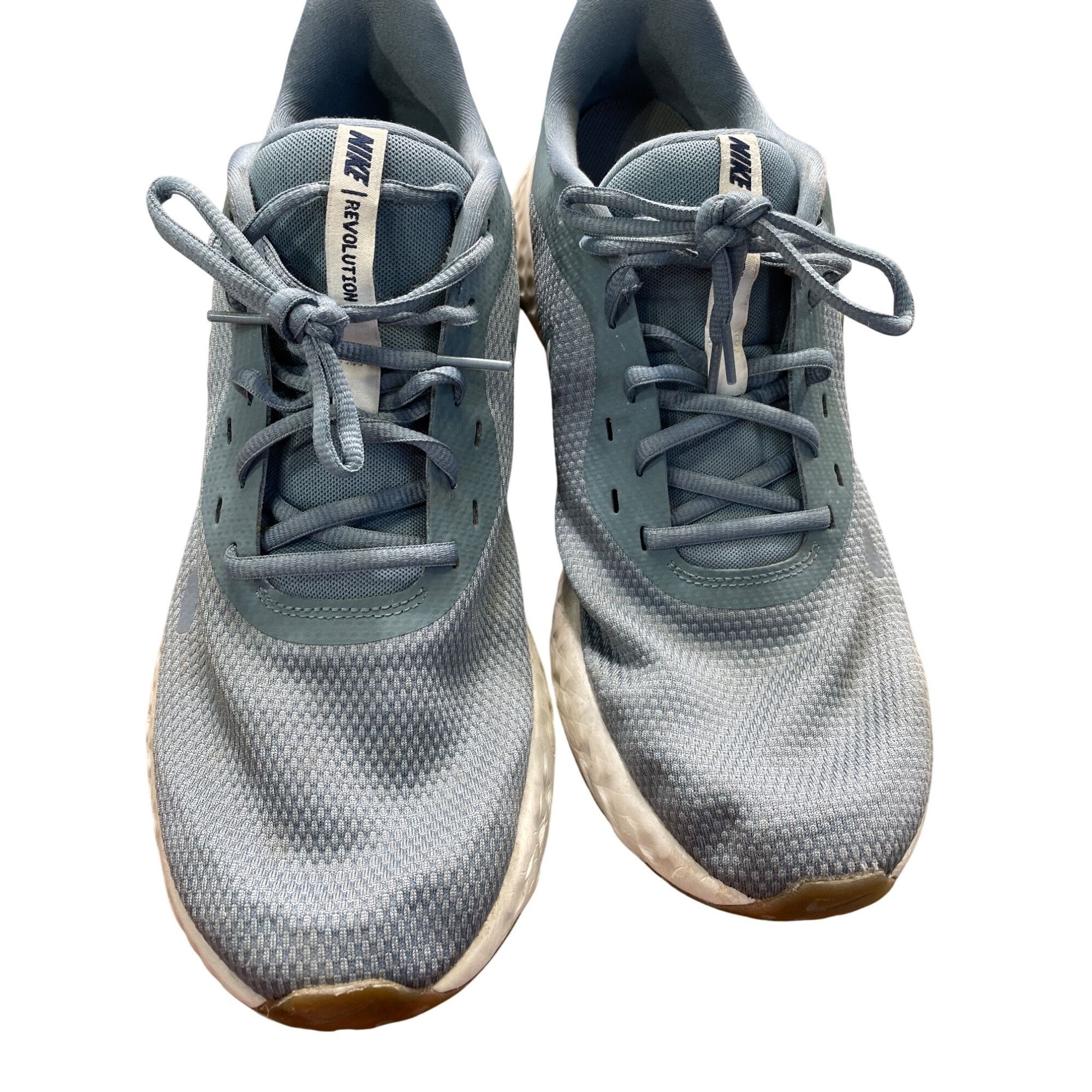 Nike Nike Revolution Mens Gray Running Sneakers Size 13 SKU 8588 Size US 13 / EU 46 - 4 Thumbnail
