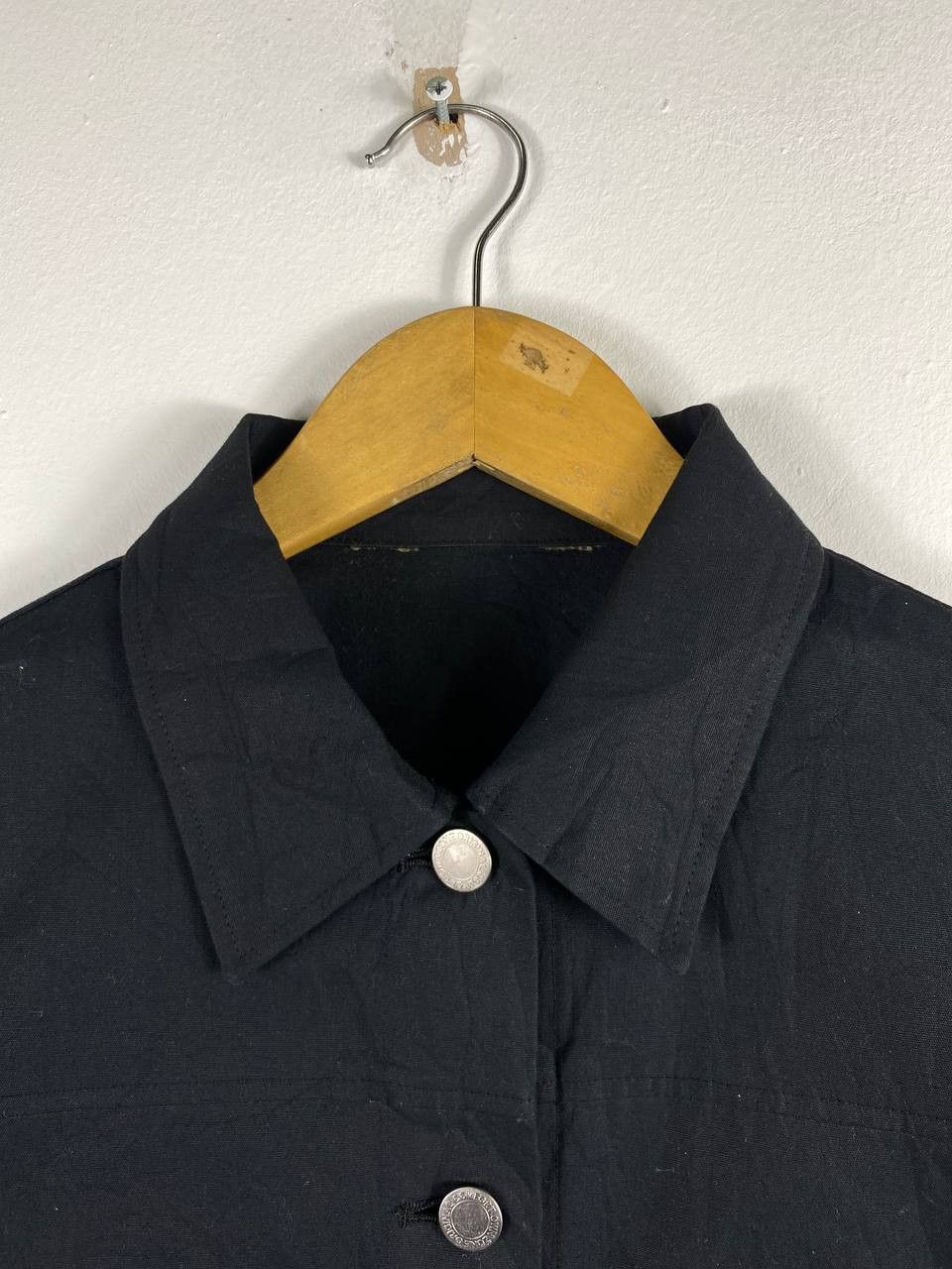 Japanese Brand OZOC japanese brands black denim jacket nice design Size US M / EU 48-50 / 2 - 2 Thumbnail