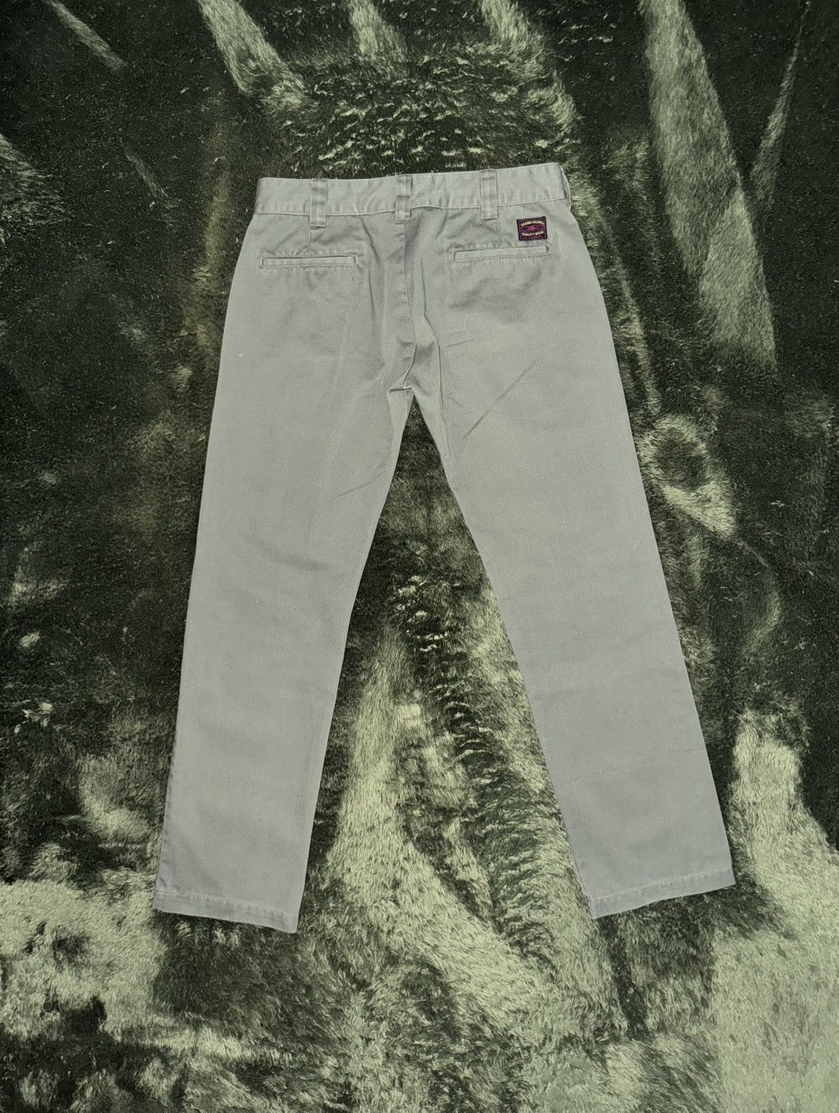 Beams Japan [L] BEAMS HEART JAPAN washed cotton chino pants olive Size US 34 / EU 50 - 8 Thumbnail
