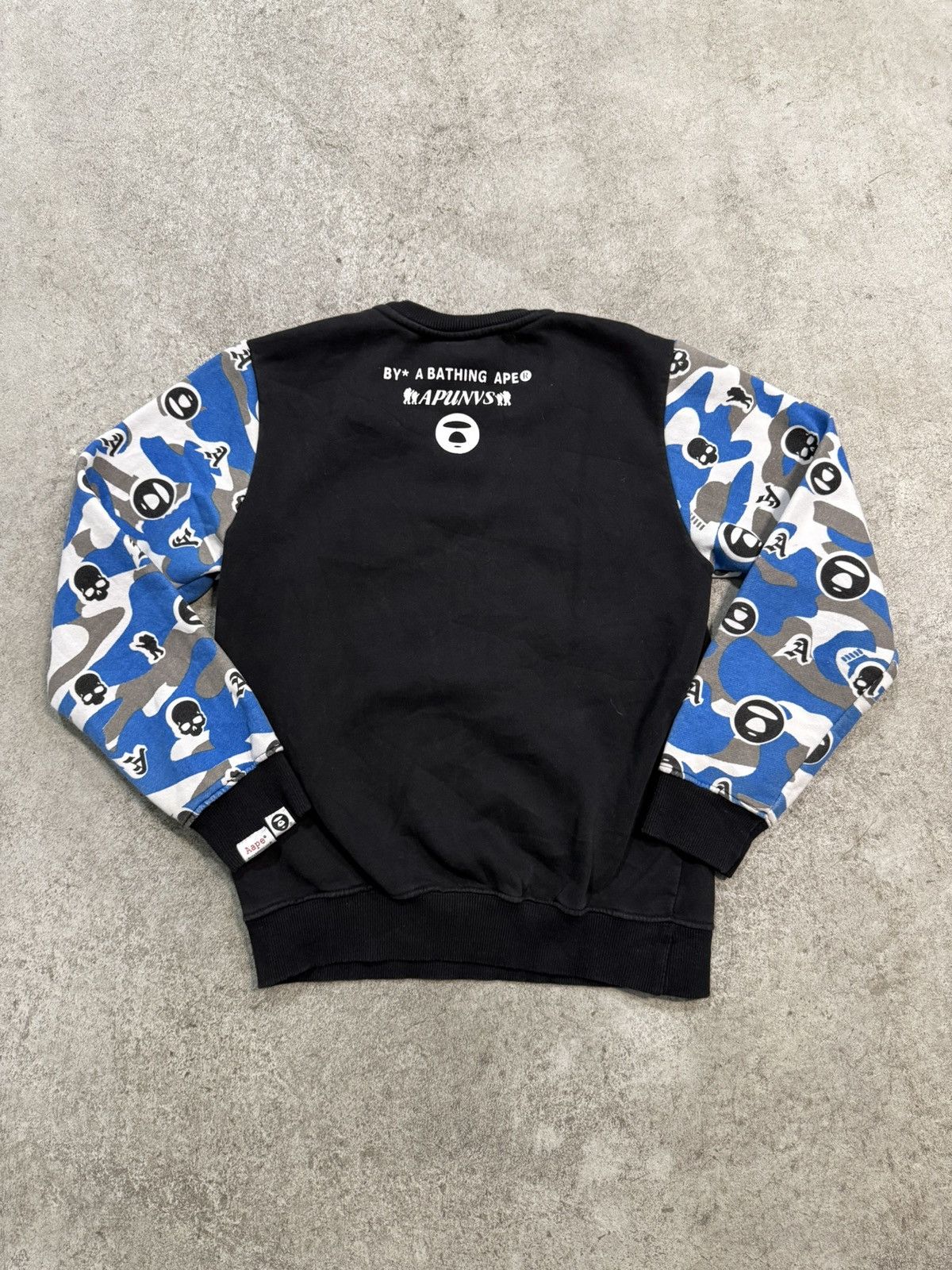 Aape AAPE Skull Camo Crewneck Sweatshirt Size US S / EU 44-46 / 1 - 6 Thumbnail