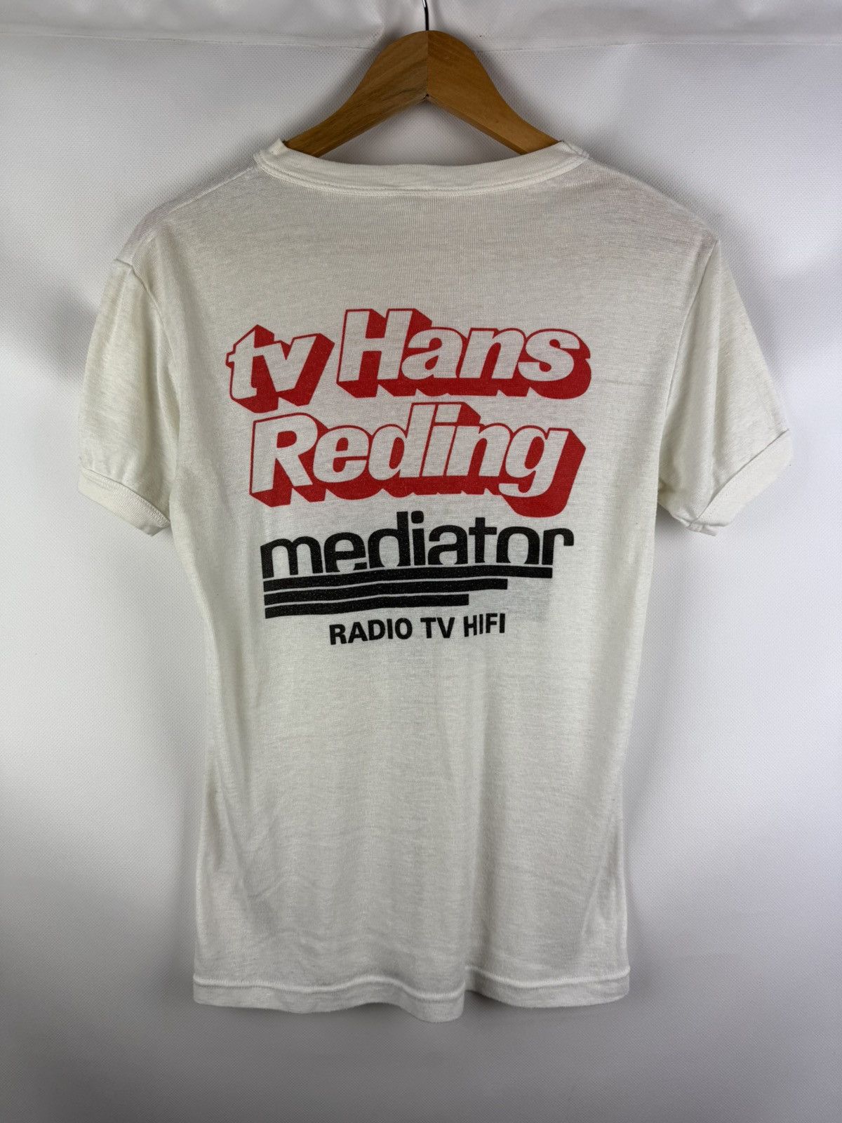 Other Vintage 80s TV Hans Reding Graphic Print Promo T Shirt Size US M / EU 48-50 / 2 - 13 Thumbnail