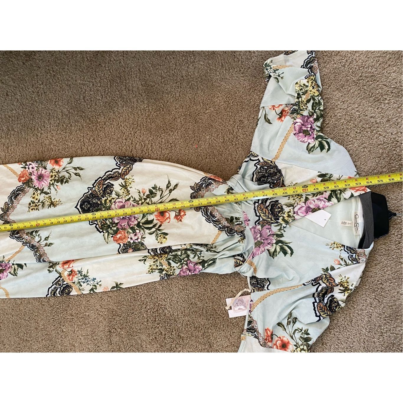 Other Jessica Simpson NWT Kimono Sleeve Maternity Dress White Flor Size S / US 4 / IT 40 - 7 Thumbnail