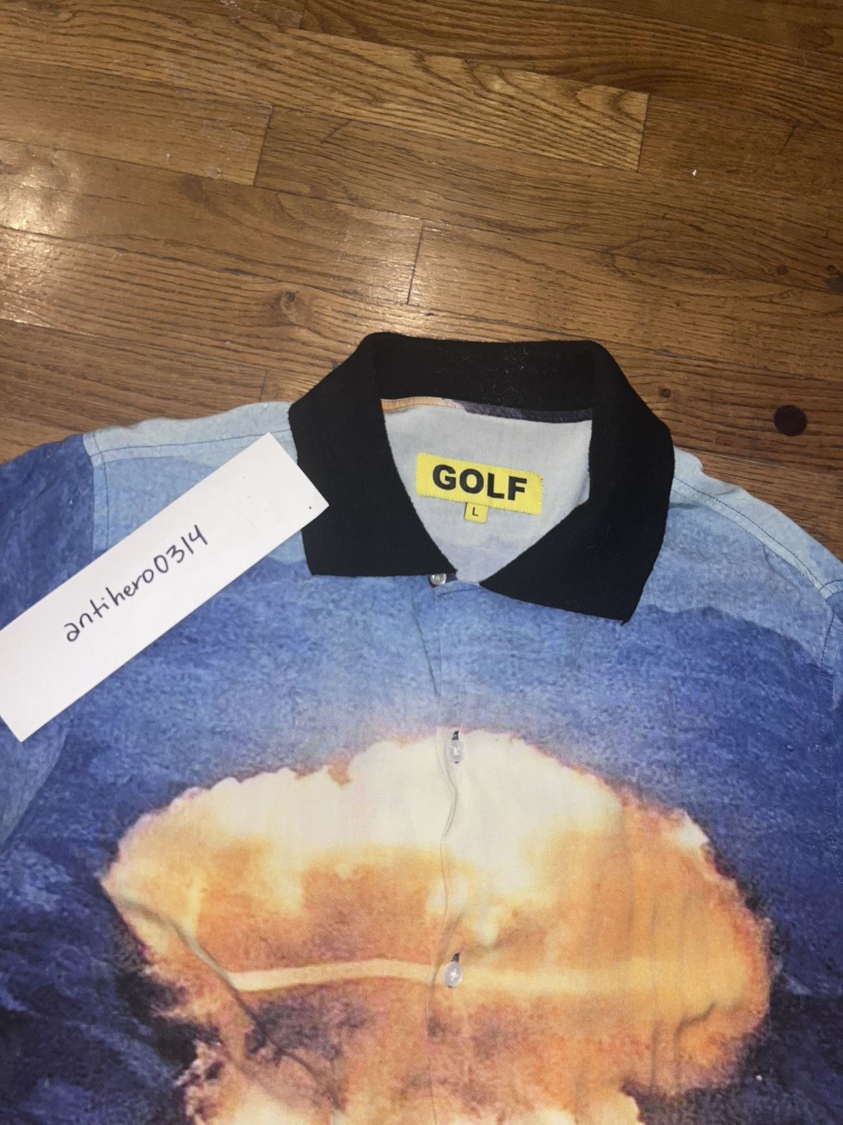 Golf Wang GOLF No Nukes Button-Up Size US L / EU 52-54 / 3 - 3 Thumbnail