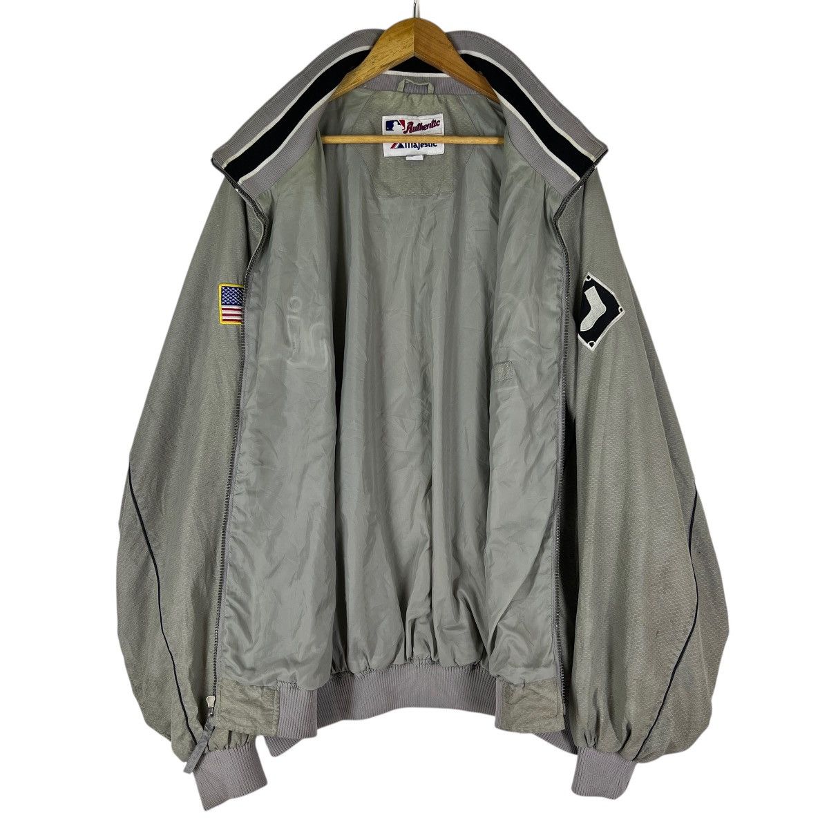 Majestic 🔥 Majestic Authentic Collection Chicago Sox Bomber Jacket Size US XXL / EU 58 / 5 - 8 Thumbnail