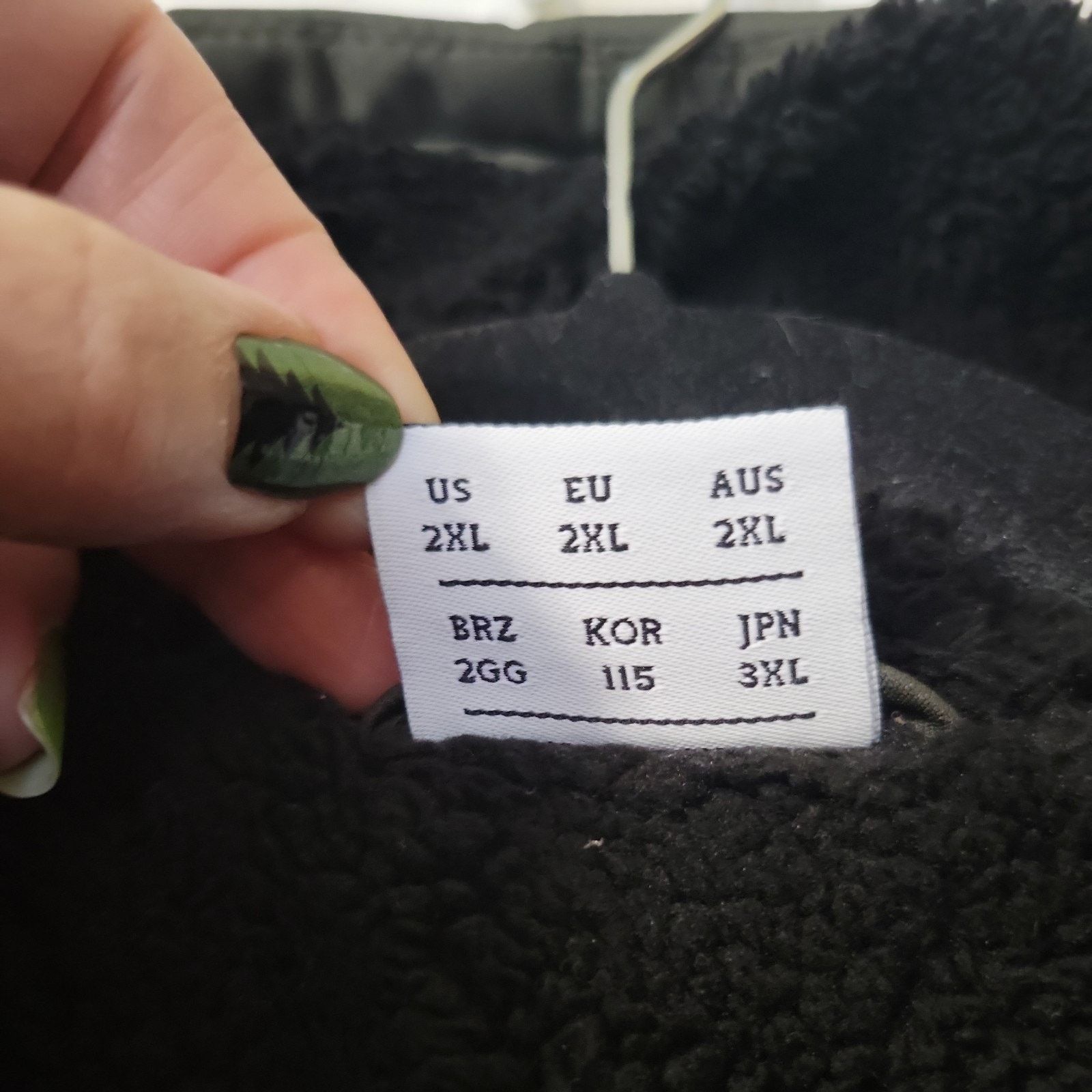 New Balance New Balance 2XL Quilted Puffer Winter Jacket Charcoal Black Size US XXL / EU 58 / 5 - 8 Thumbnail