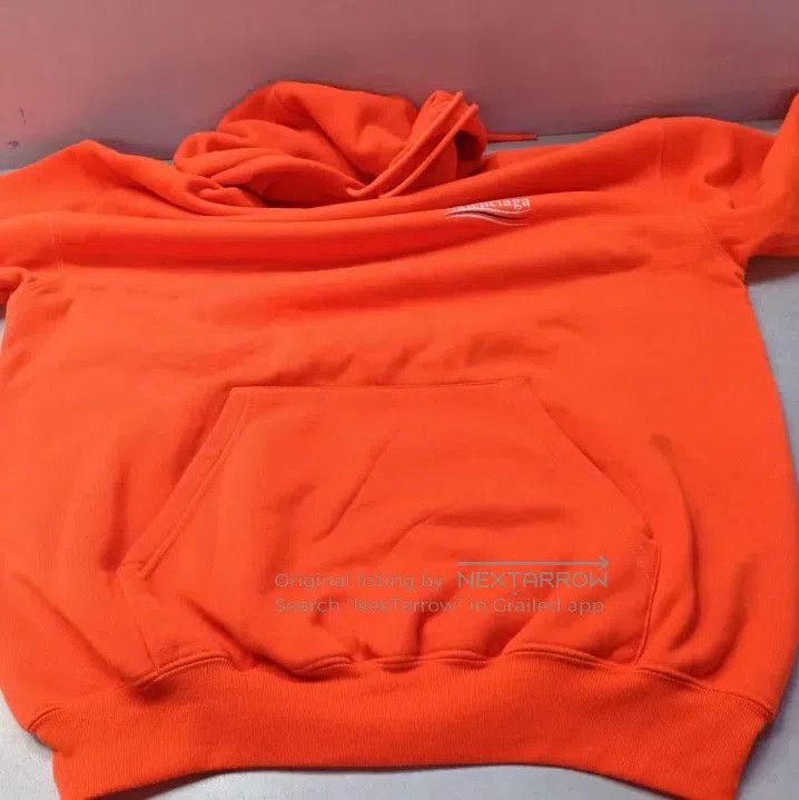 Balenciaga Balenciaga Logo Print Relaxed Fit Hoodie. Size US XS / EU 42 / 0 - 6 Thumbnail