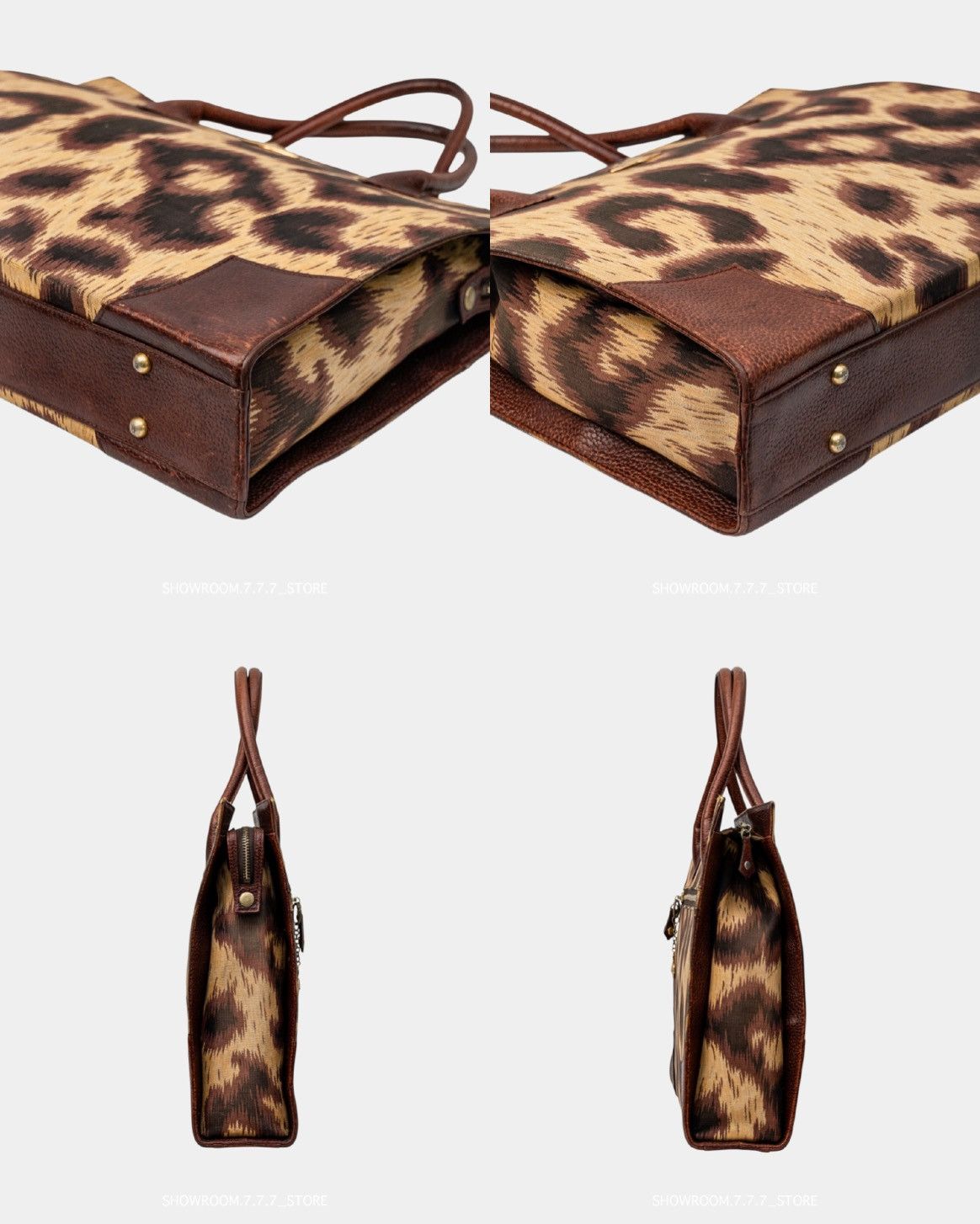 Vivienne Westwood Vivienne Westwood Leopard Briefcase Size ONE SIZE - 15 Thumbnail
