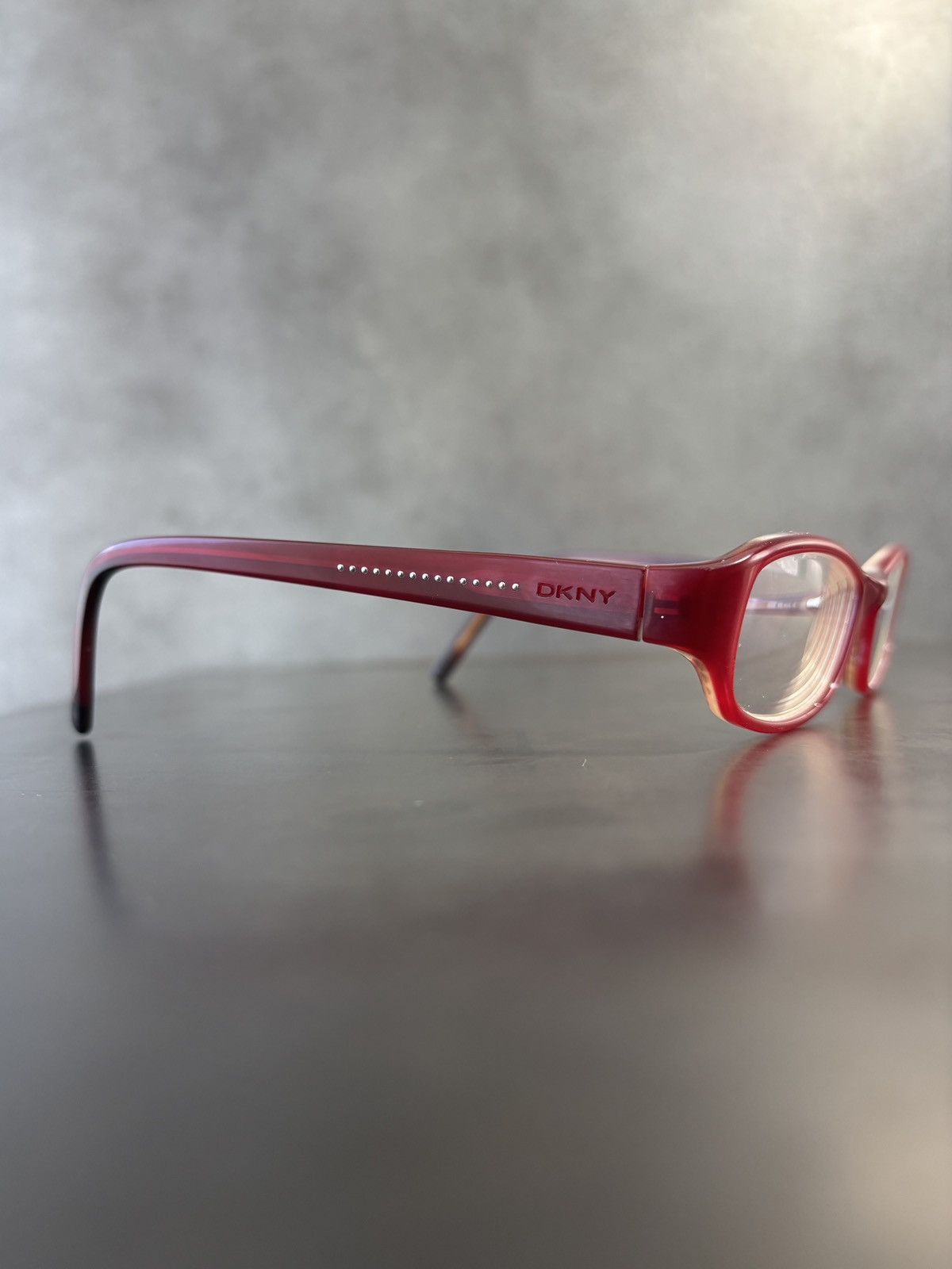 DKNY 2000s Vintage DKNY Eyeglasses Frames Studded Y2K Bayonetta Size ONE SIZE - 2 Thumbnail