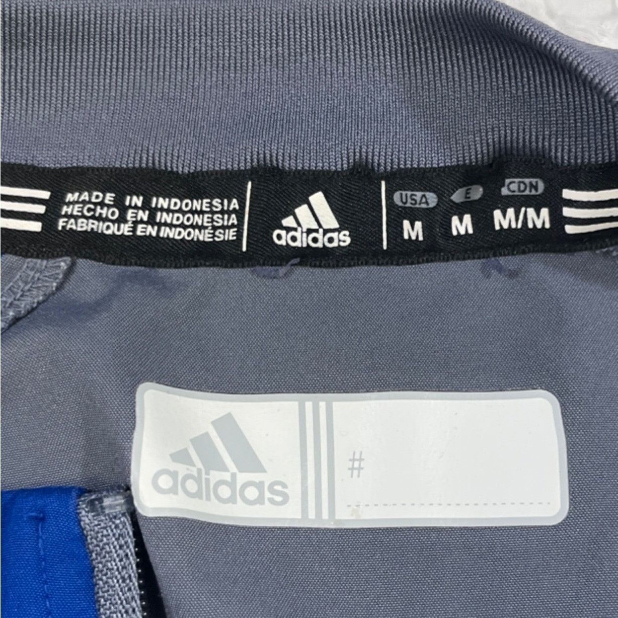 Adidas Adidas Men's Blue Cycling Shirt/Windbreaker Sz M SKU 5095 Size US M / EU 48-50 / 2 - 5 Thumbnail