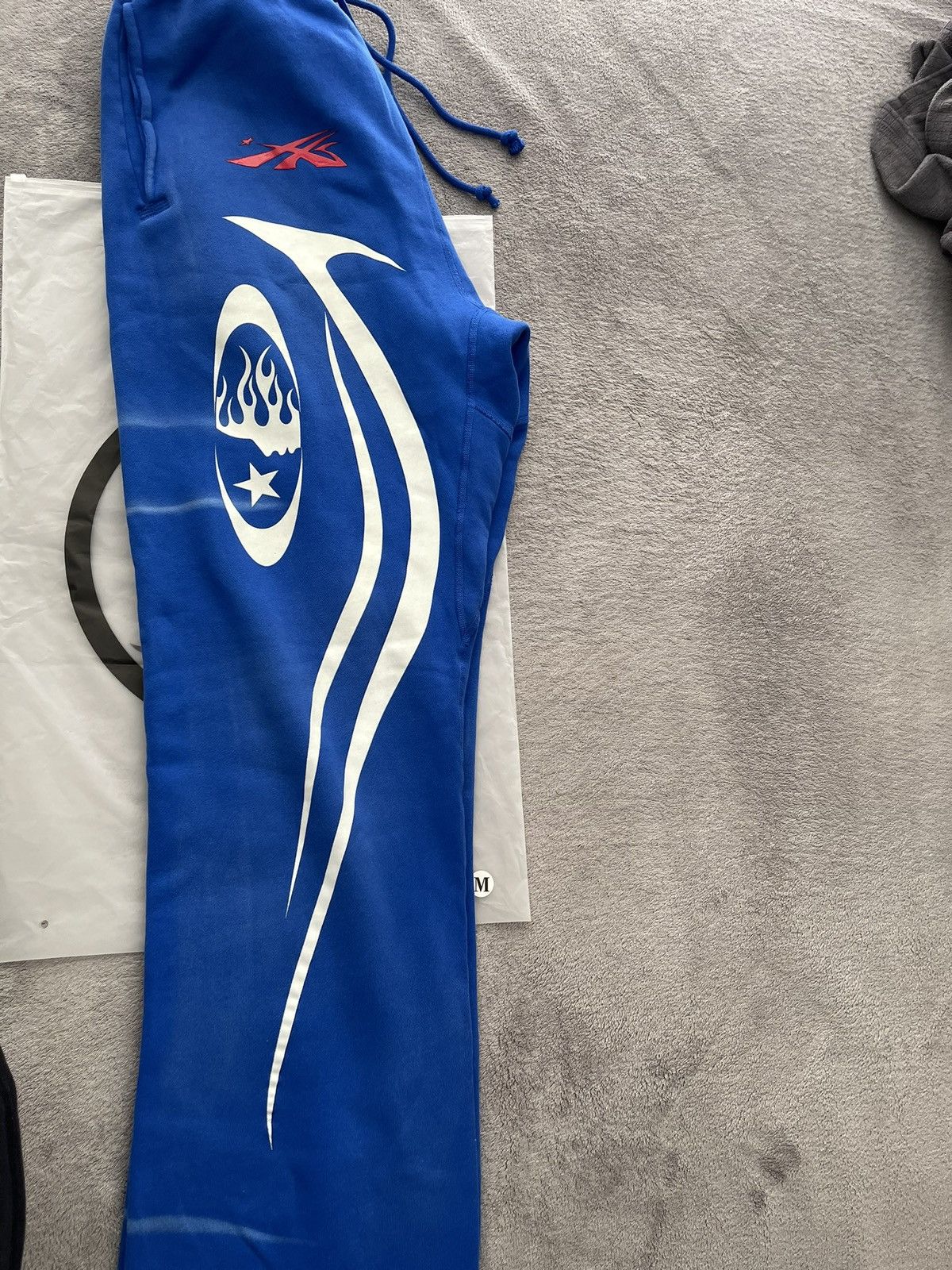 HELLSTAR Blue Hellstar Sports Sweats Size US 33 - 10 Thumbnail