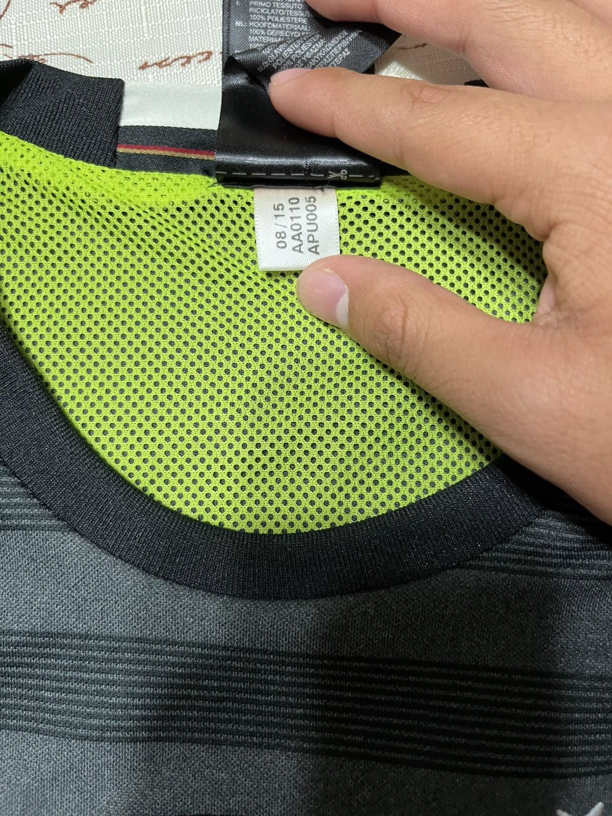 Adidas Adidas Germany 2016-17 away soccer jersey Manuel Neuer Size US S / EU 44-46 / 1 - 3 Thumbnail