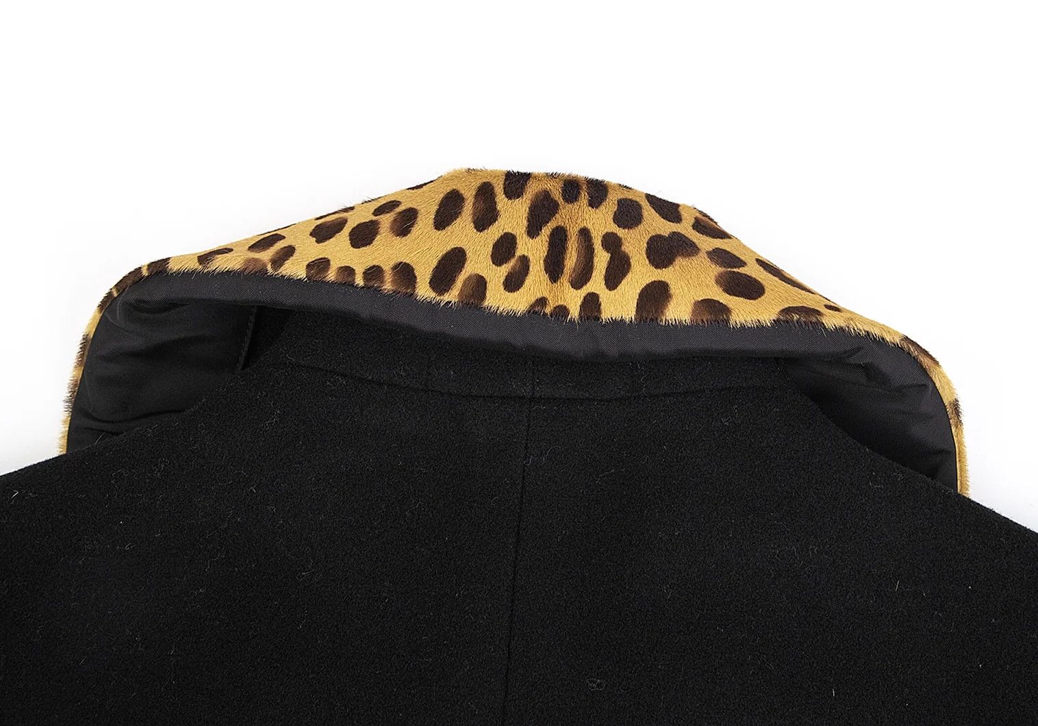 Yohji Yamamoto Yohji Yamamoto Black Detachable Collar Wool Jacket Size US L / EU 52-54 / 3 - 16 Thumbnail