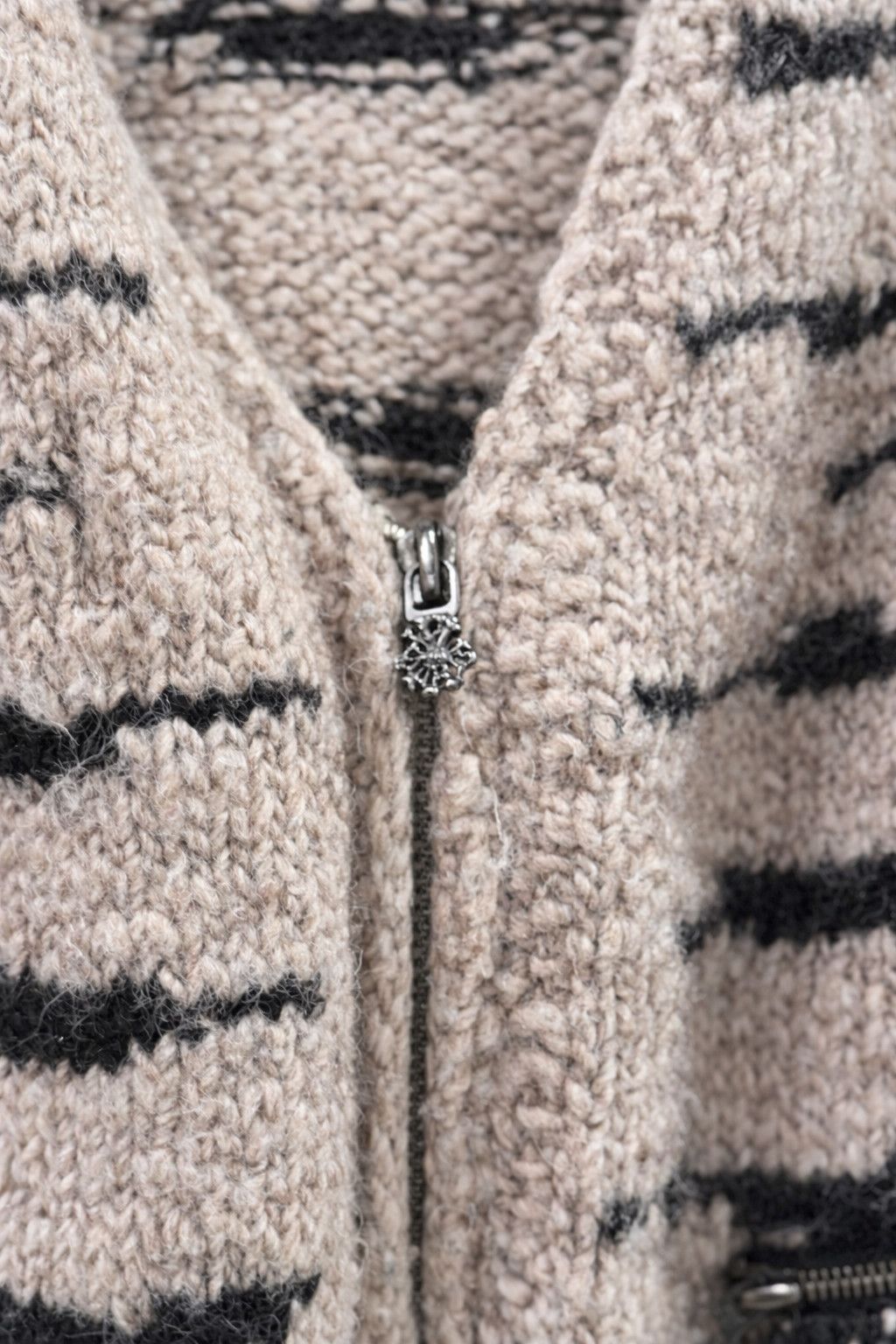 Maison Scotch Maison Scotch Tiger Print Wool Zip Cardigan Sweater - Rare Size XS / US 0-2 / IT 36-38 - 3 Thumbnail