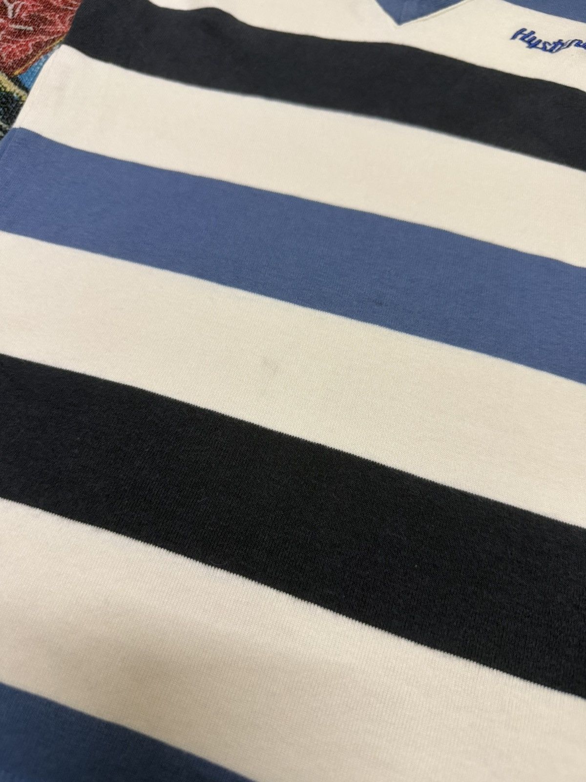 Hysteric Glamour Vintage Hysteric Glamour Open Collar Stripe Shirt Size XXS / US 00 / IT 34 - 11 Thumbnail