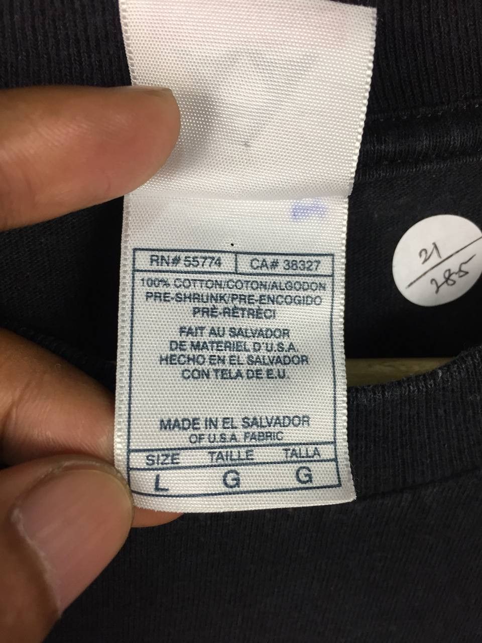 Vintage Vtg Y2K English Language Grammar Humor Streetwear Tee Size US L / EU 52-54 / 3 - 8 Thumbnail