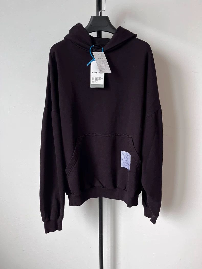 Balenciaga Balenciaga Post-it hooded sweatshirt Size US S / EU 44-46 / 1 - 1 Thumbnail