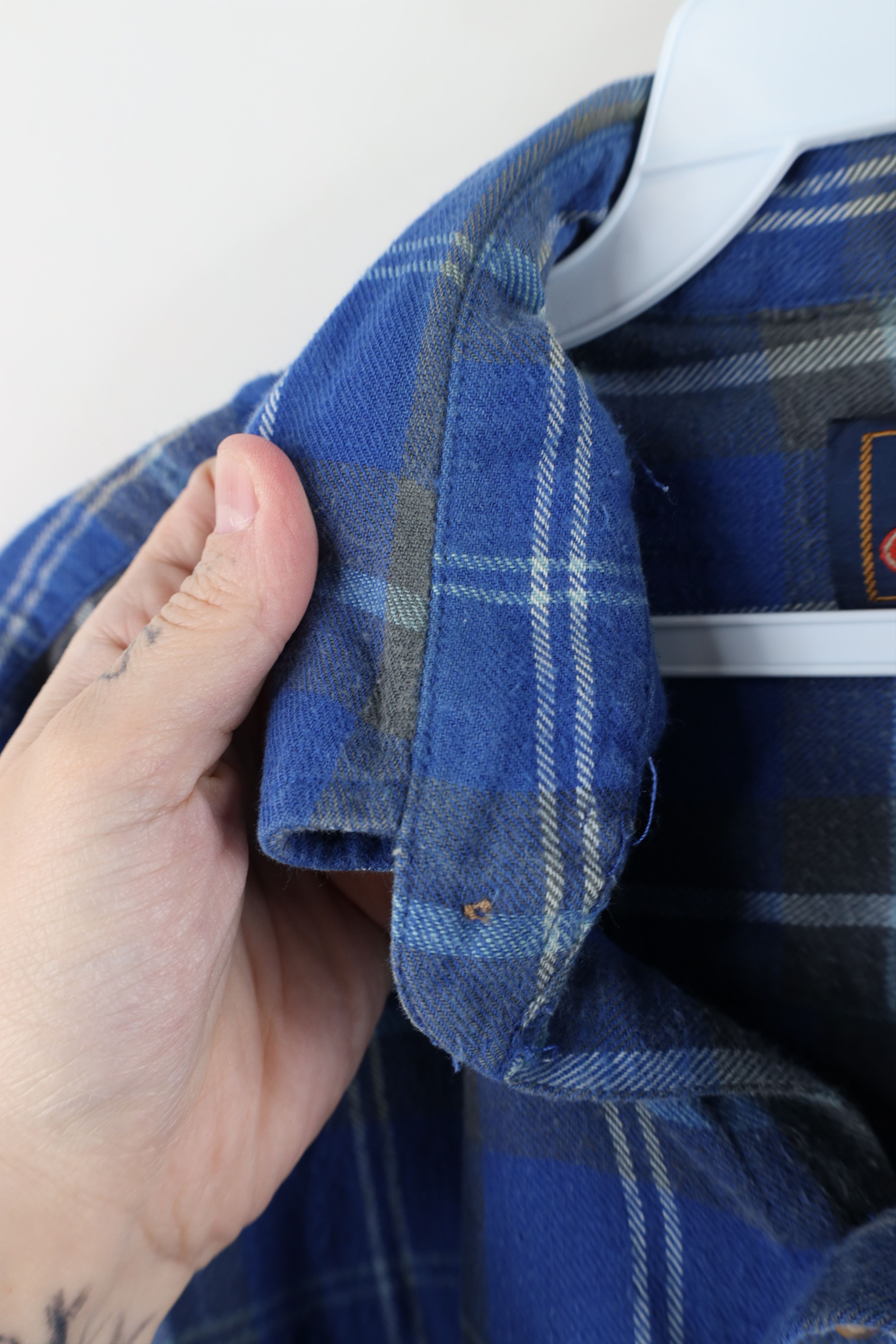 Vintage Vintage 90s Streetwear Flannel Collared Button Down Shirt Size US M / EU 48-50 / 2 - 9 Thumbnail